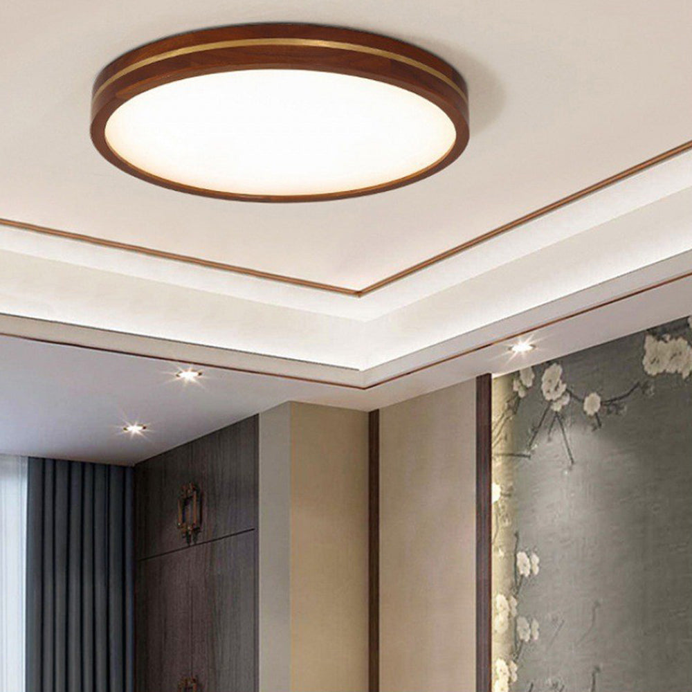 Sunlem Houten Plafondlamp