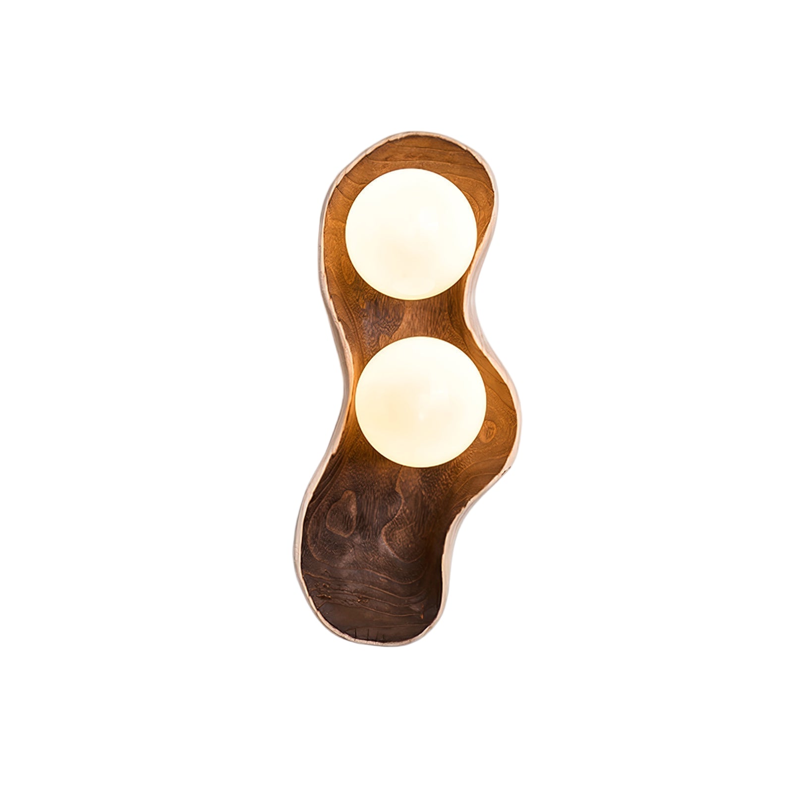 Hescio Houten Wandlamp