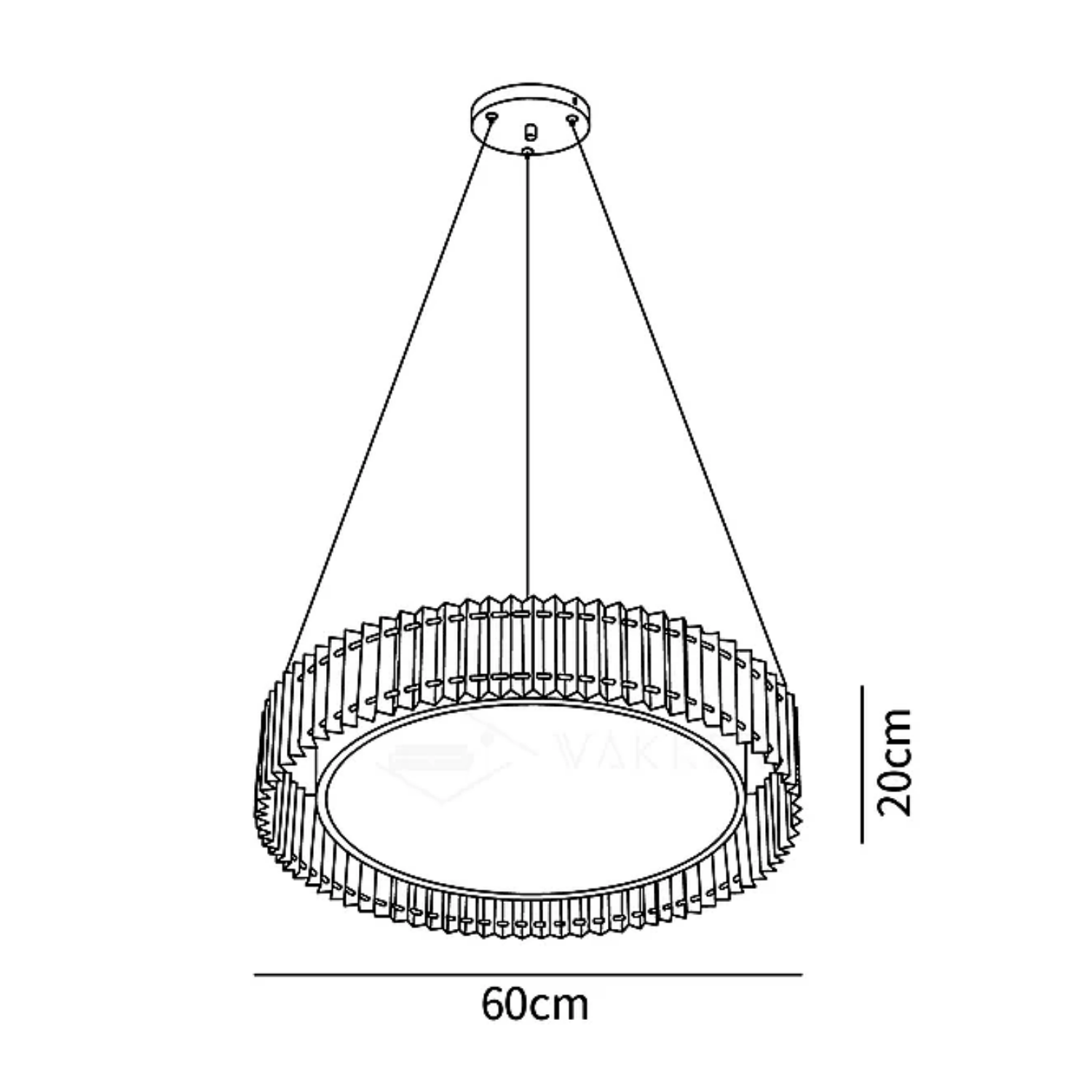 Pelzave Hanglamp