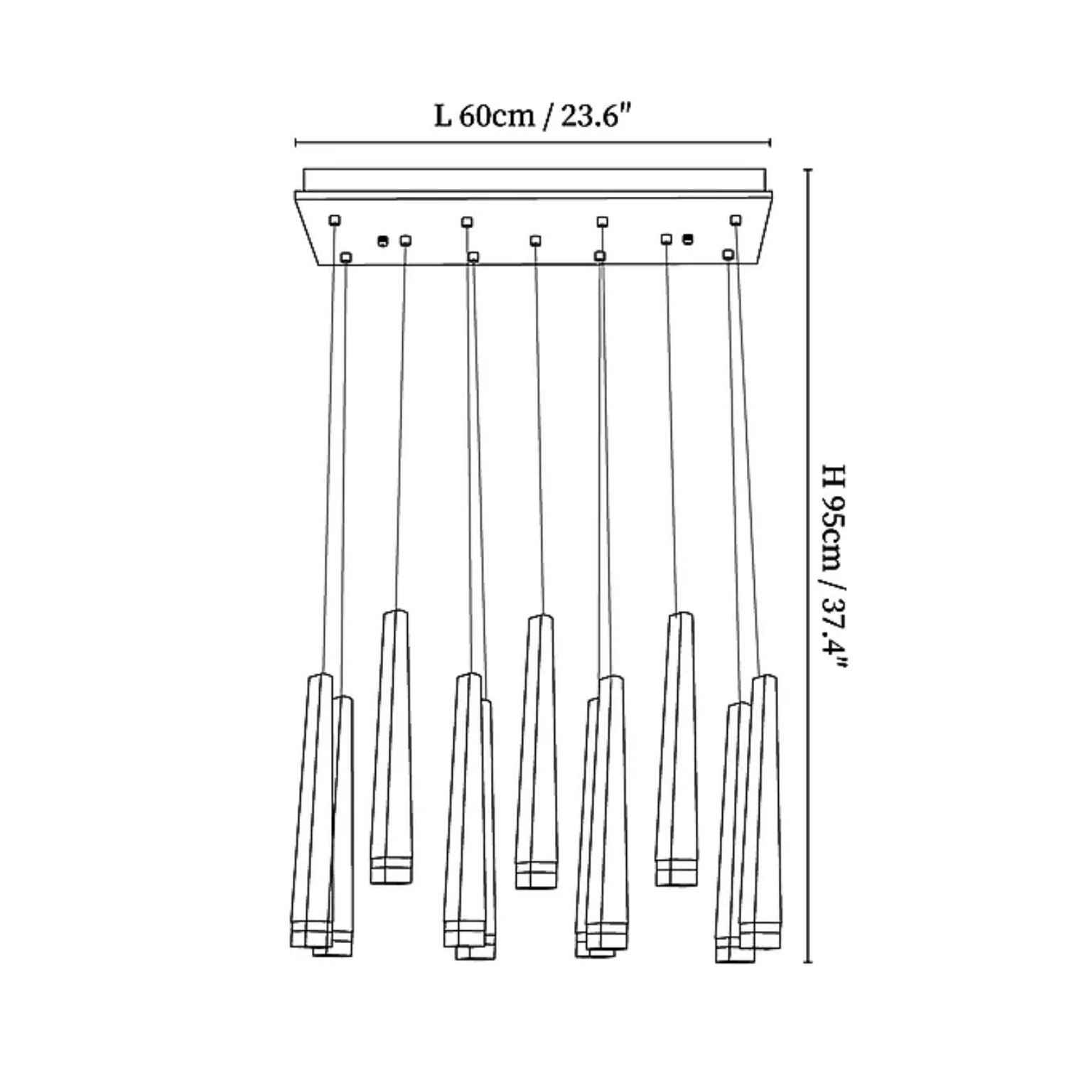 Vuurhoutje Hanglamp