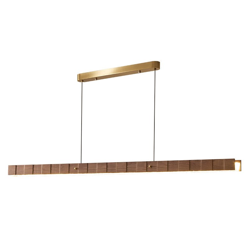 Relvo Lineaire Houten Hanglamp