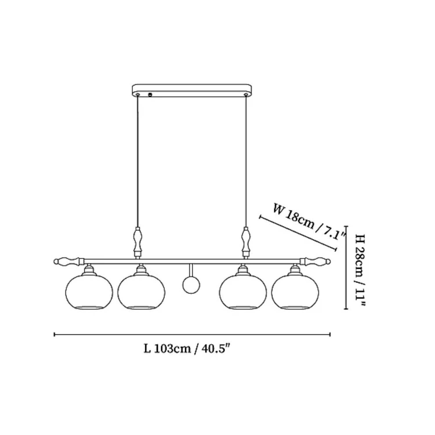 Mysovara Hanglamp