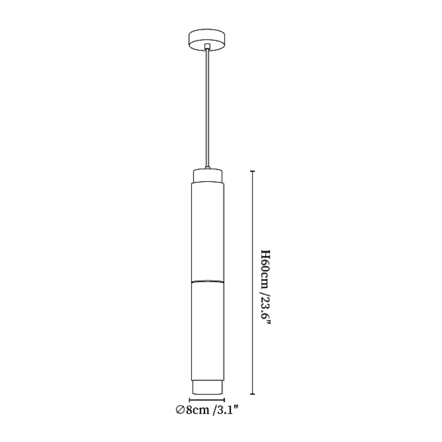 Arza Albasten Hanglamp