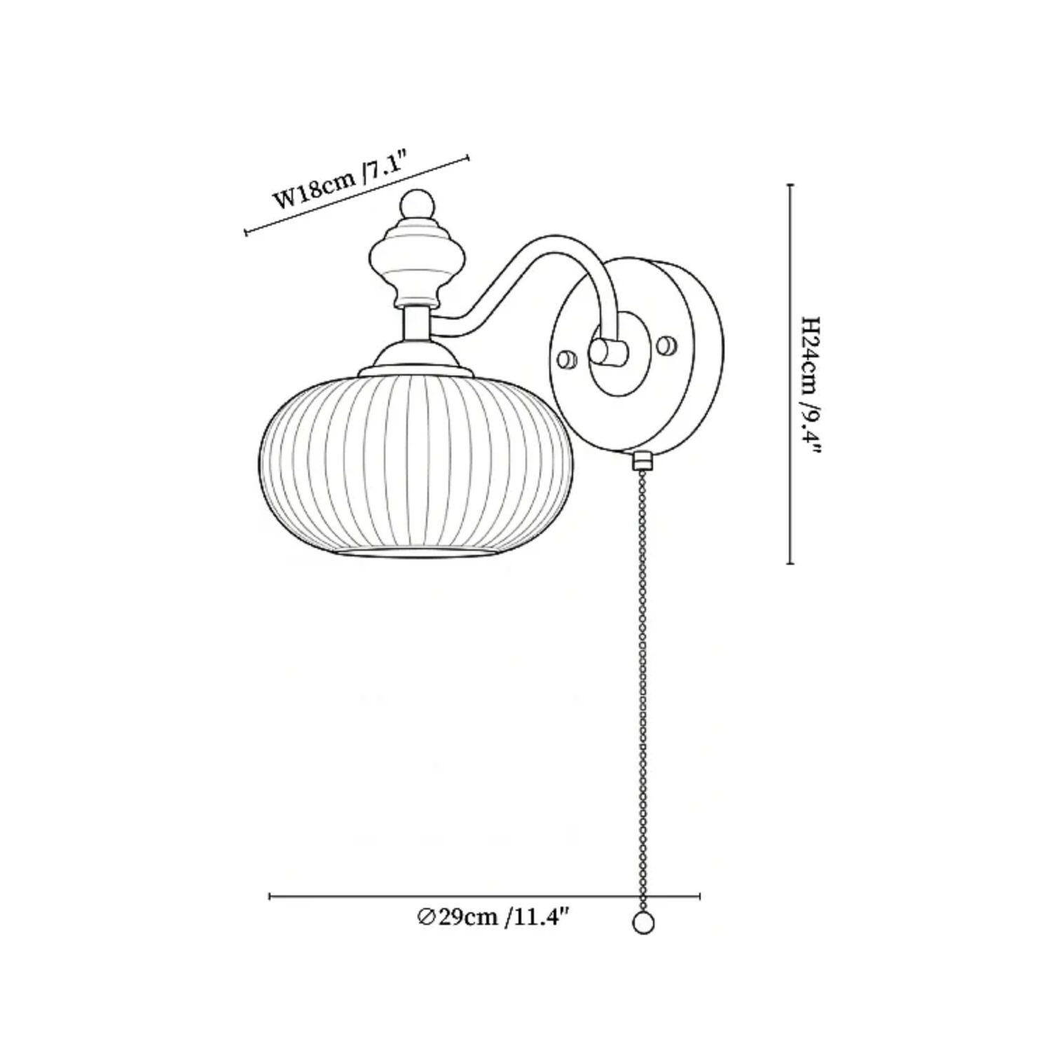 Mito Wandlamp