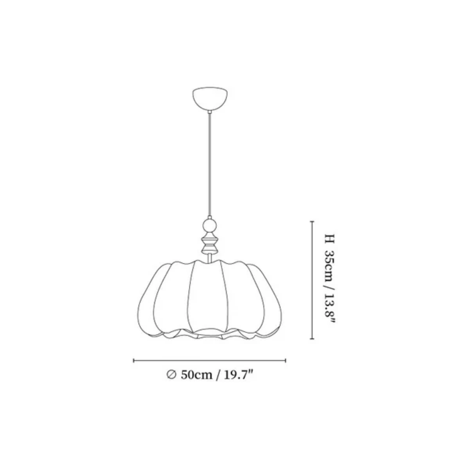 Felemia Hanglamp