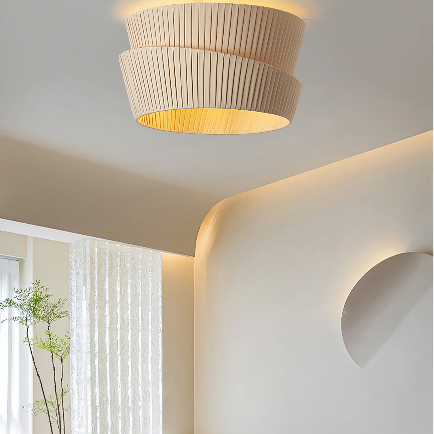 Melo Twist Japandi Plafondlamp