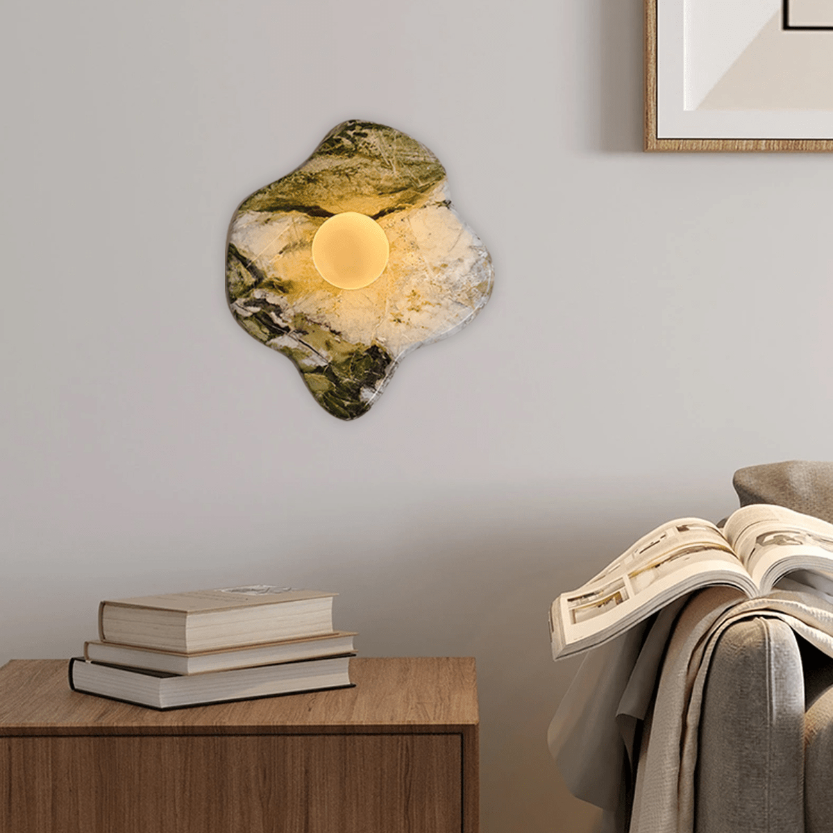 Embel Marmeren Wandlamp