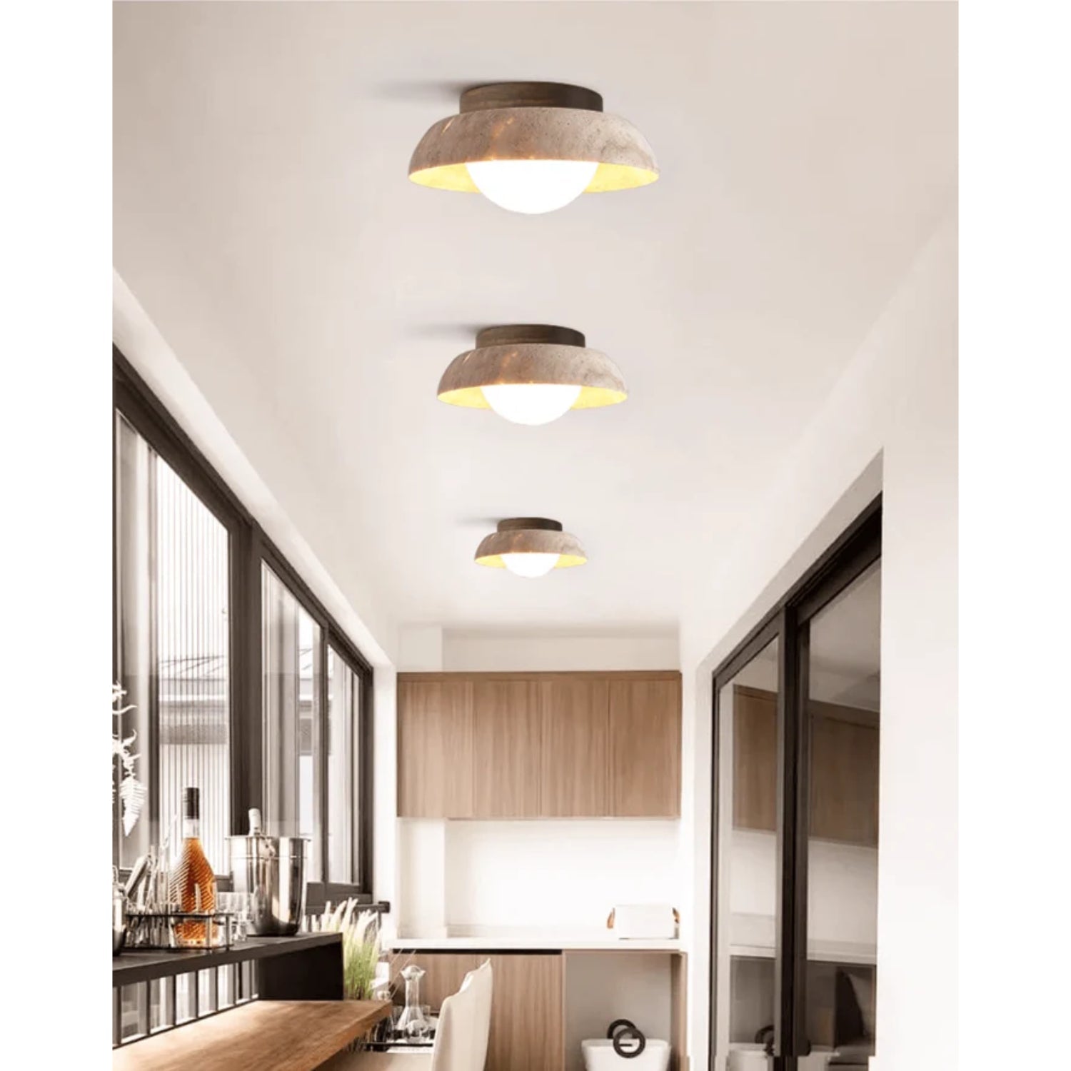 Calmesco Natuursteen Plafondlamp