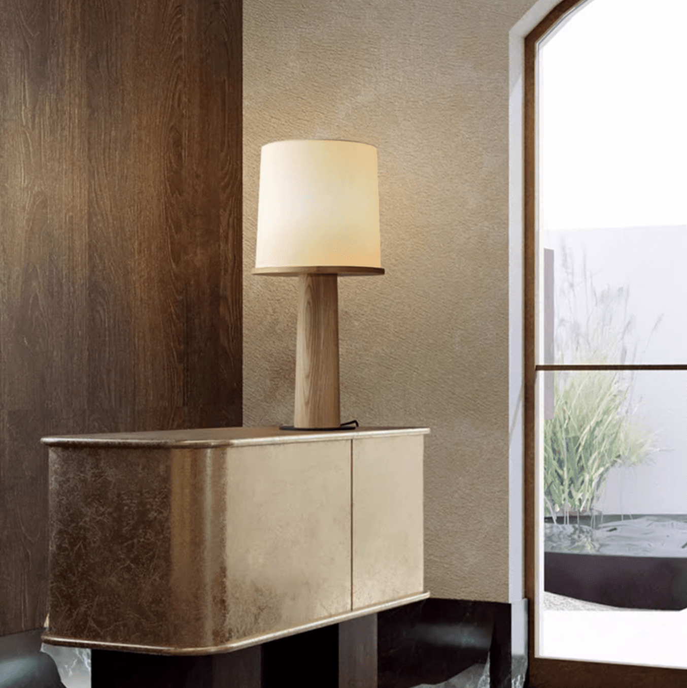 Teza Houten Tafellamp