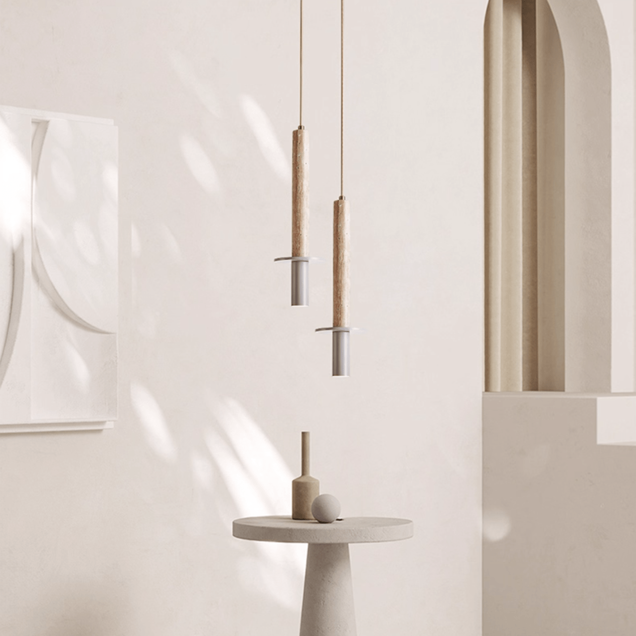 Sotene Travertijnen Hanglamp