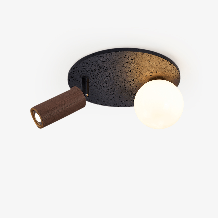 Loaze Travertijnen Planfondlamp