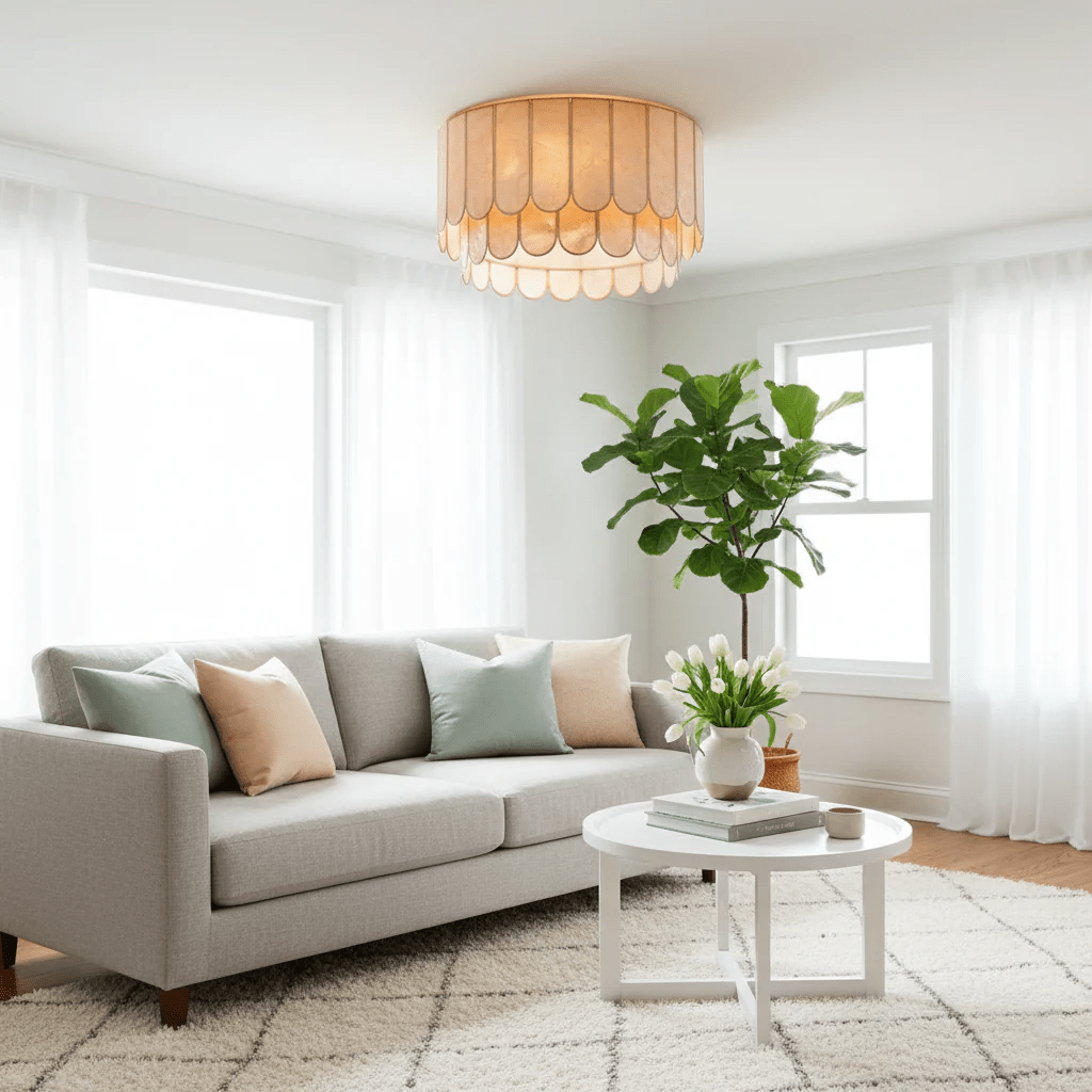 Caperillo Planfondlamp