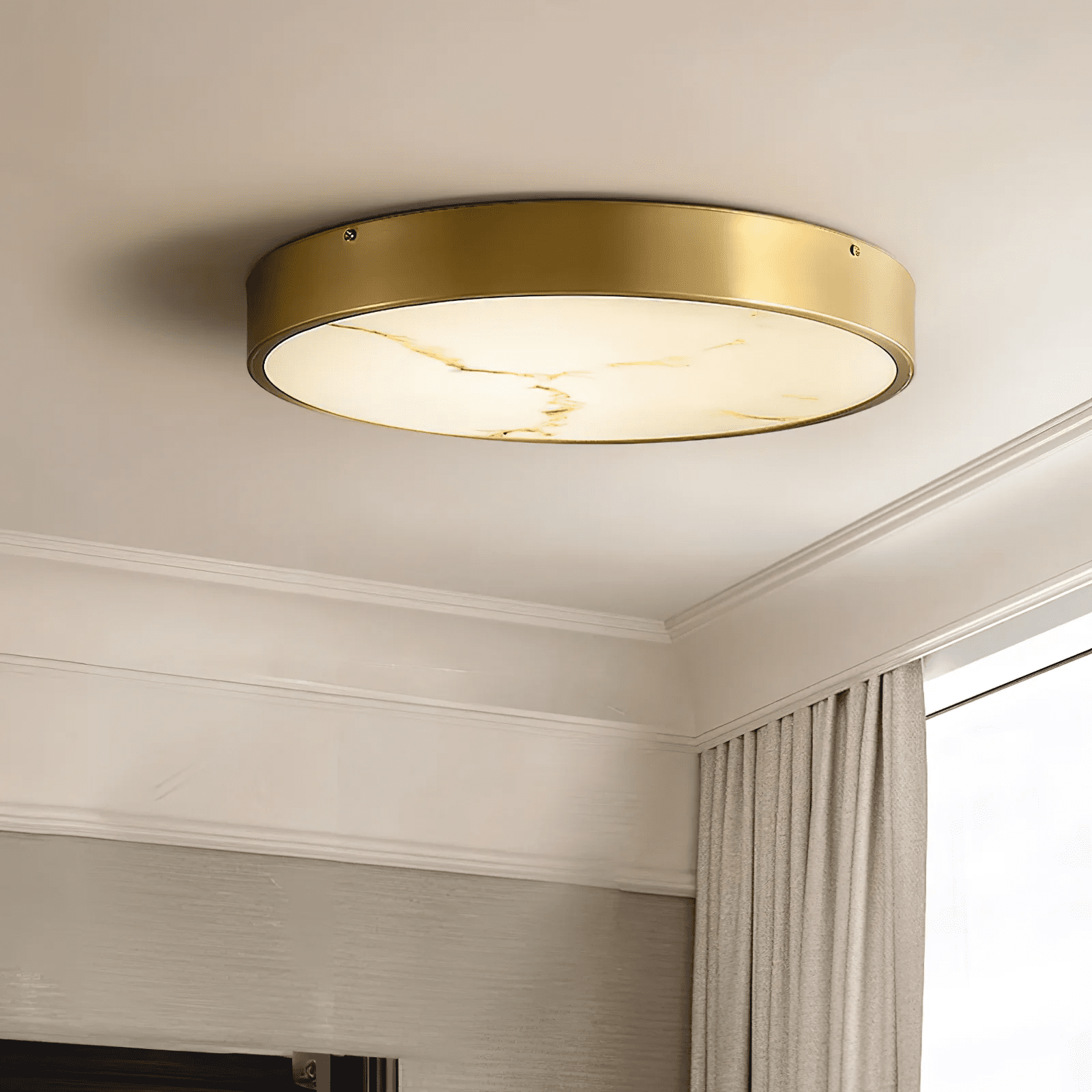 Hexano Albasten Plafondlamp