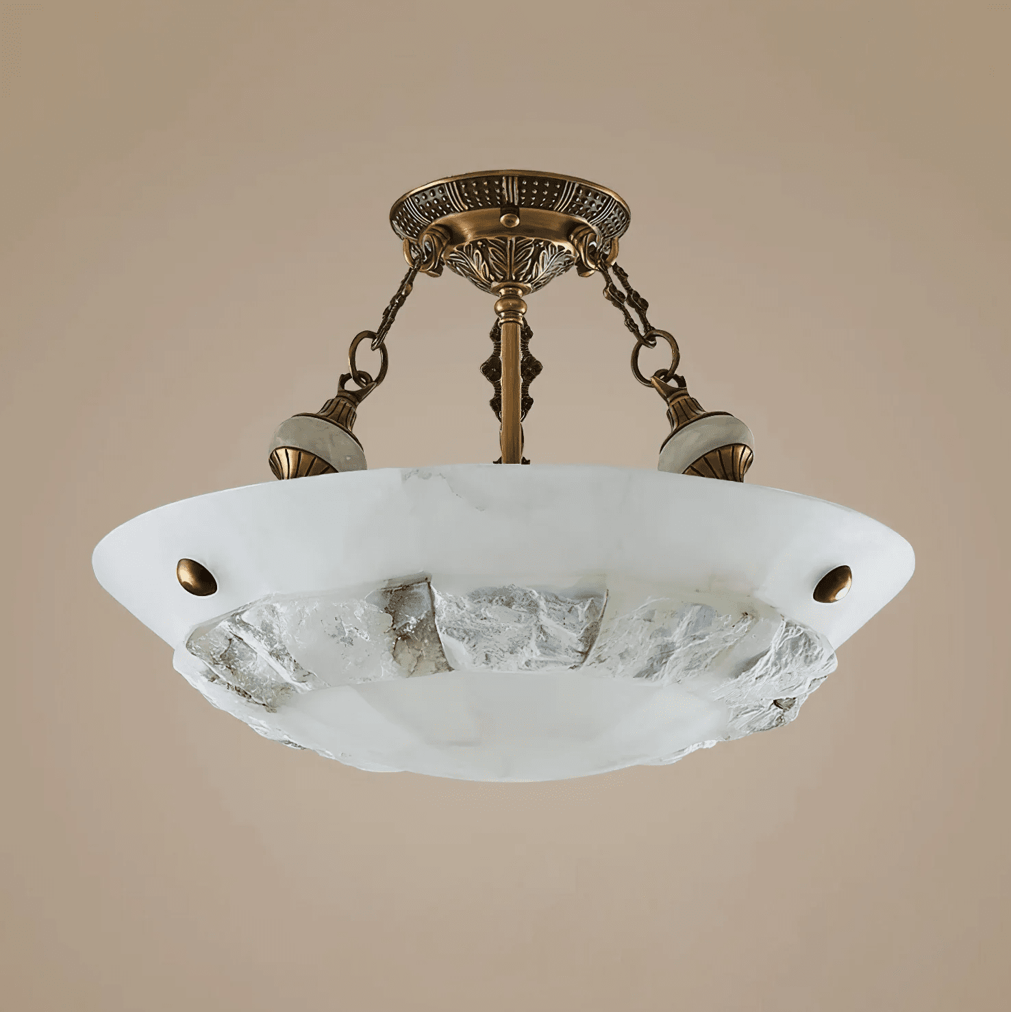 Lyrecos Sculpturale Albasten Plafondlamp