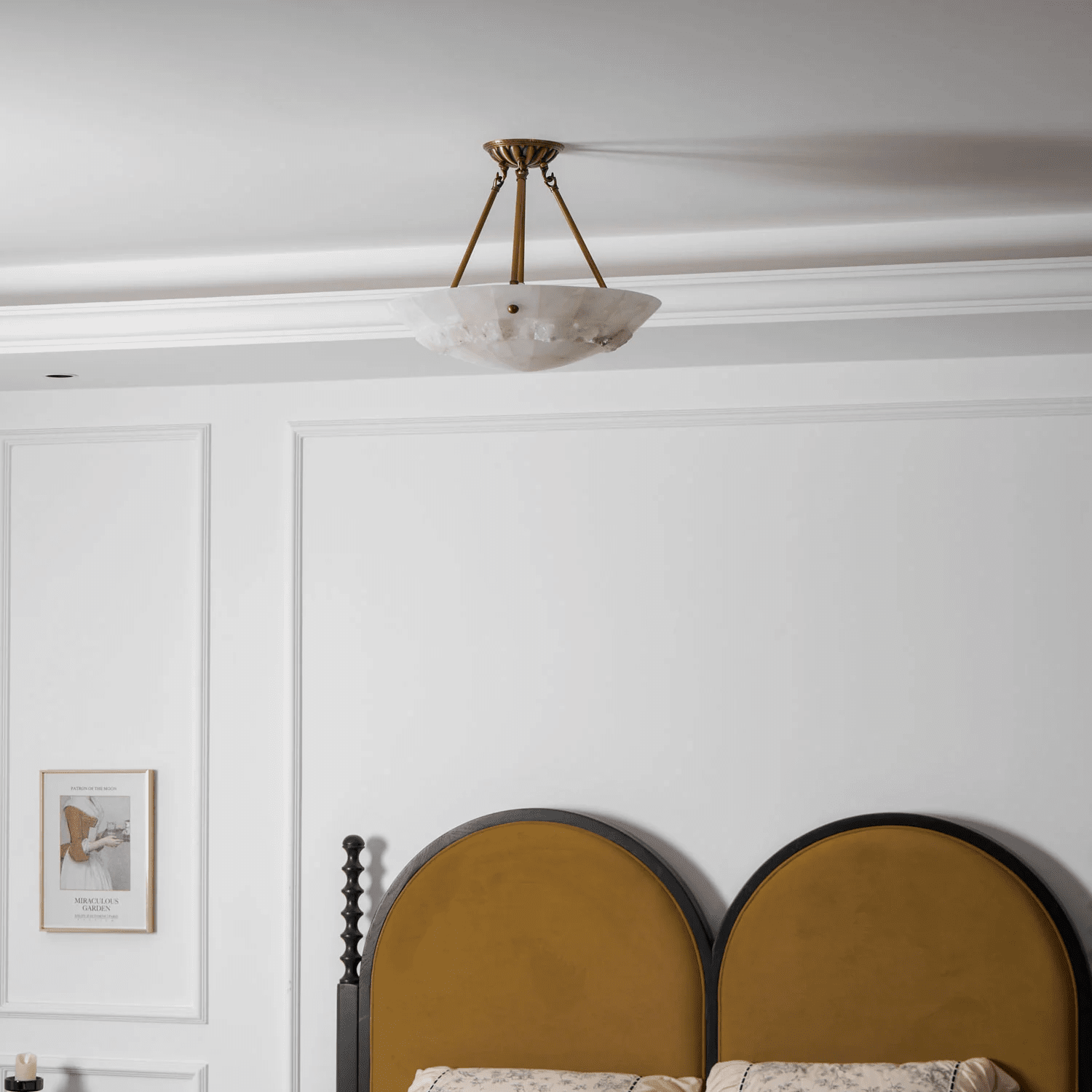 Lyrecos Sculpturale Albasten Plafondlamp