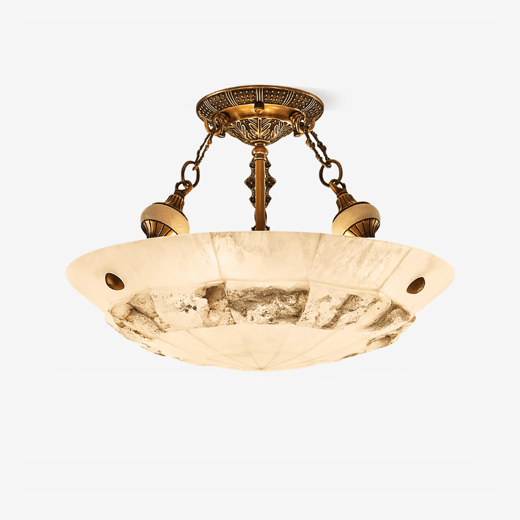 Lyrecos Sculpturale Albasten Plafondlamp