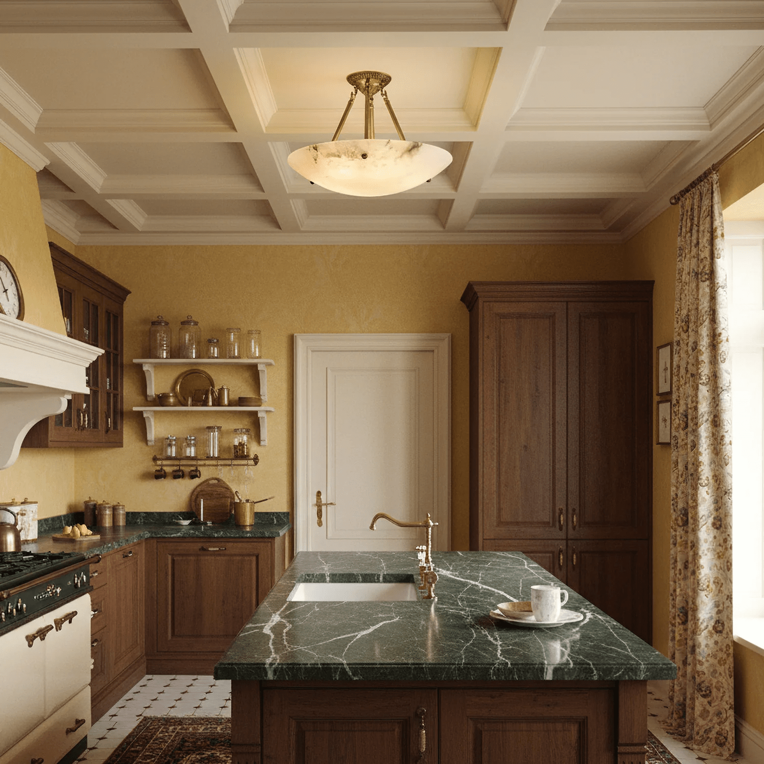 Lyrecos Flat Albasten Plafondlamp