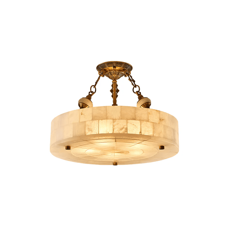 Torezy Flat Albasten Plafondlamp