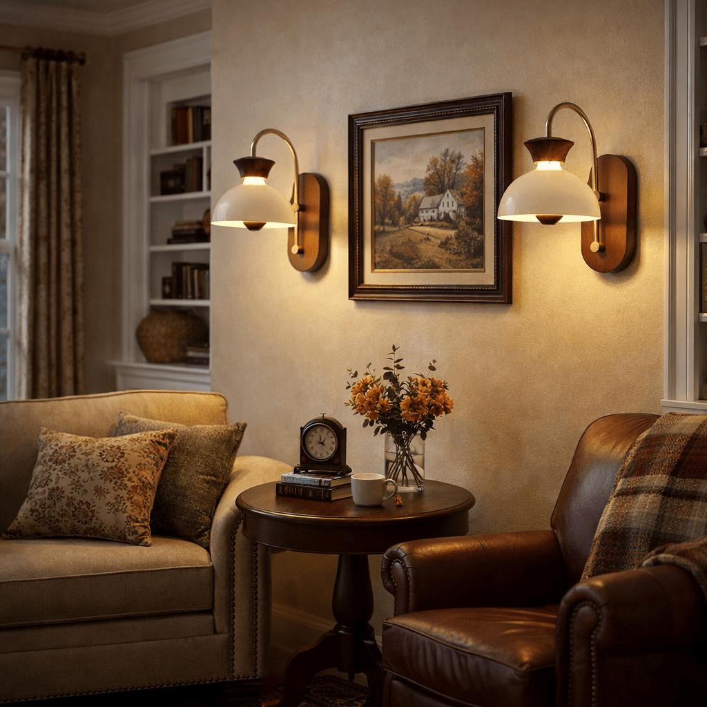 Bleso Houten Wandlamp