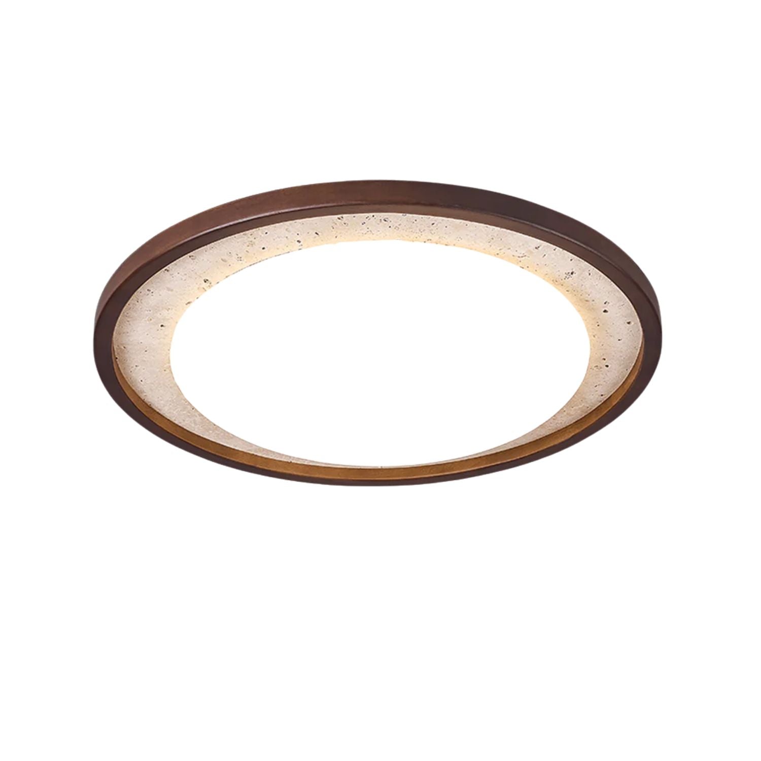 Zeco Travertijnen Planfondlamp