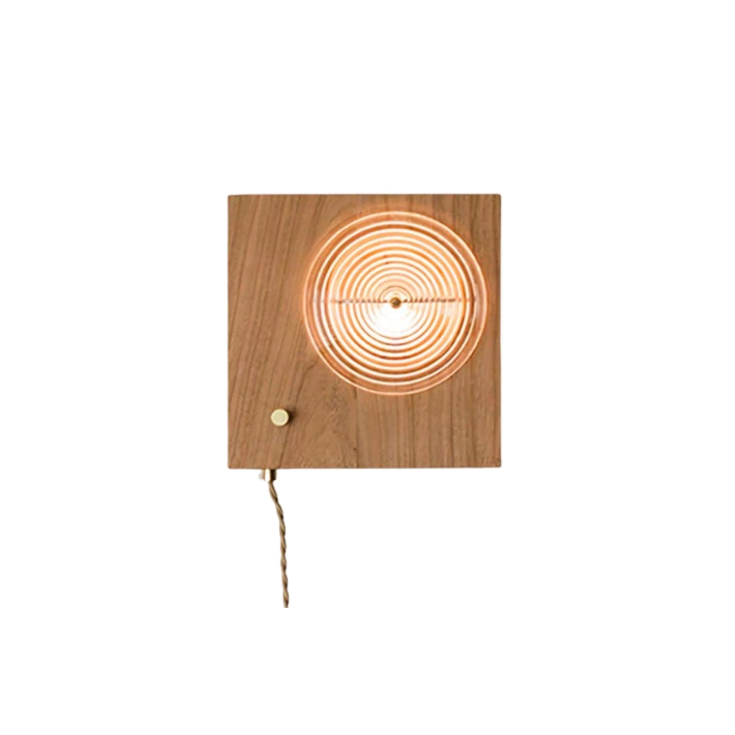 Houten Vintage Camera Wandlamp