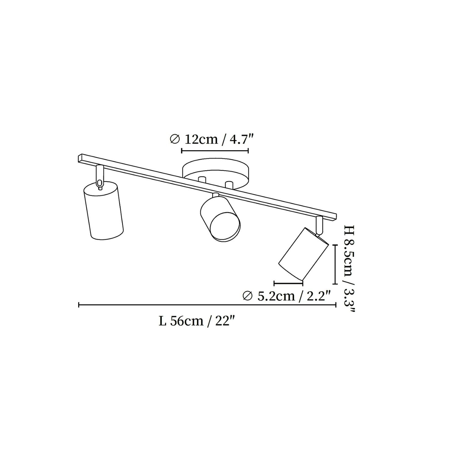 Elovane Plafondlamp