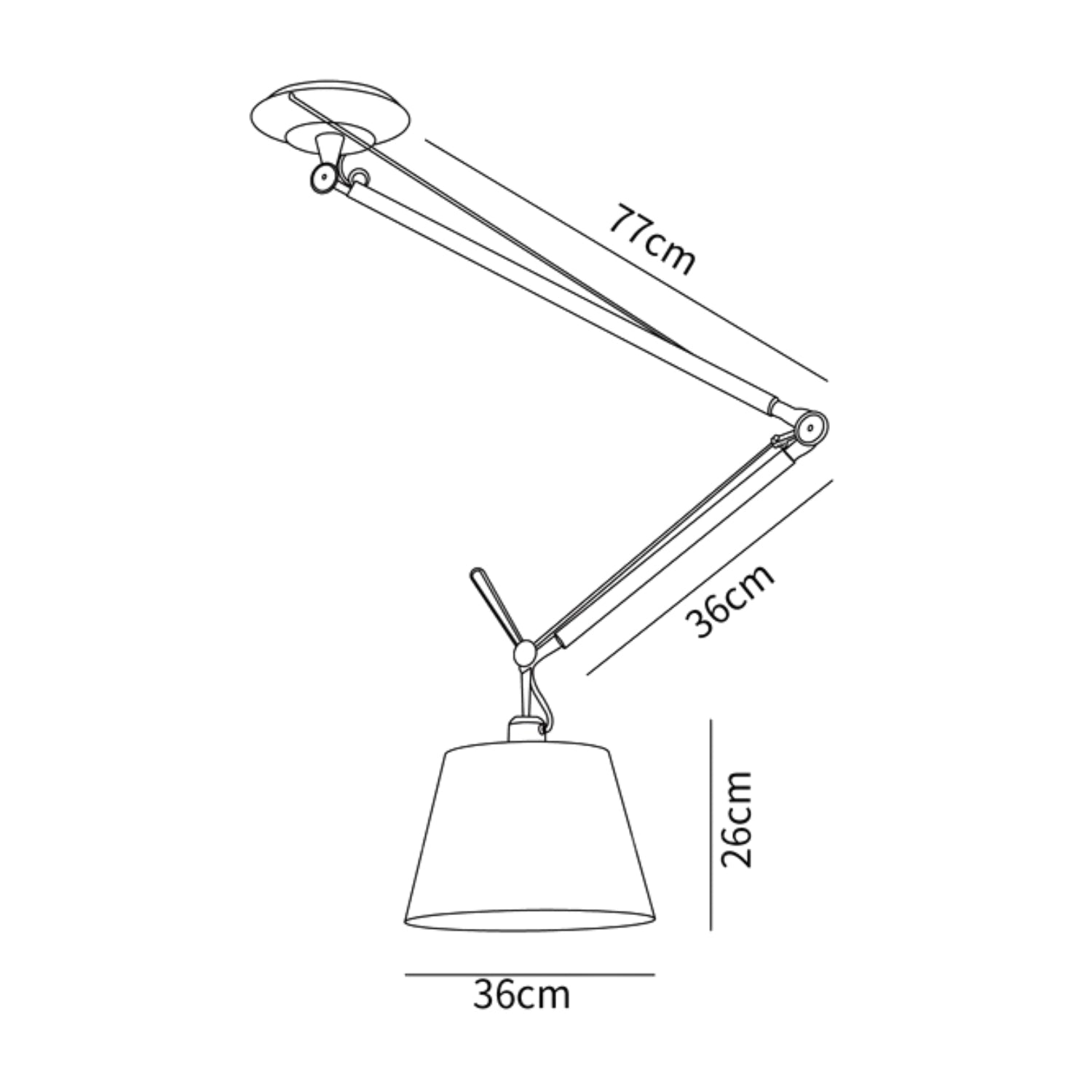 Roheva Planfondlamp