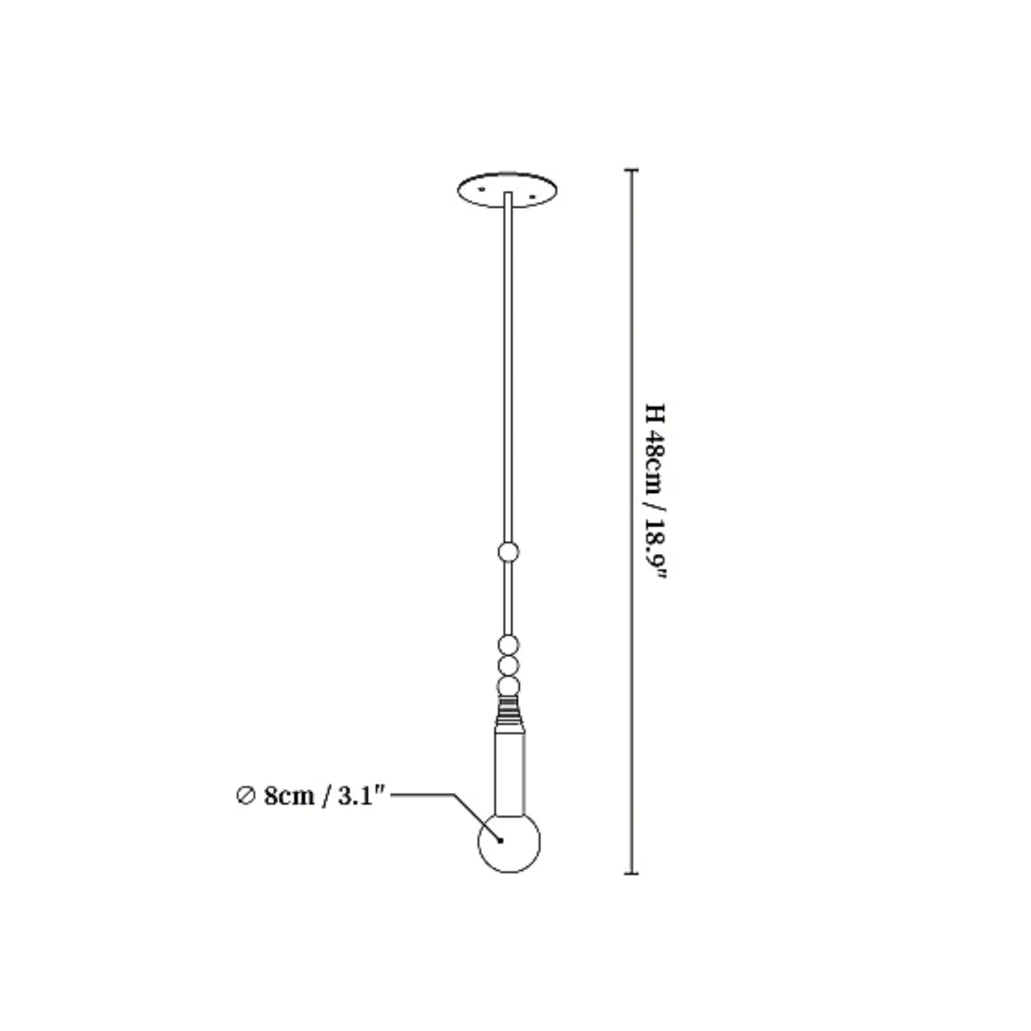 Toazis Hanglamp