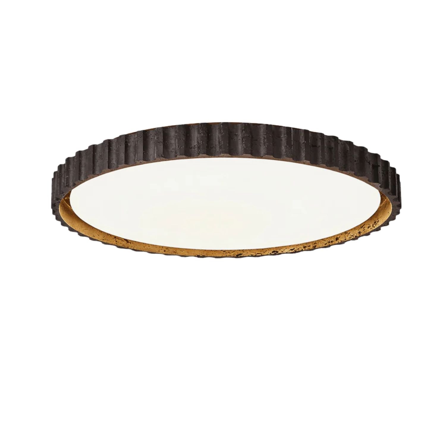 Obelso Travertijnen Planfondlamp