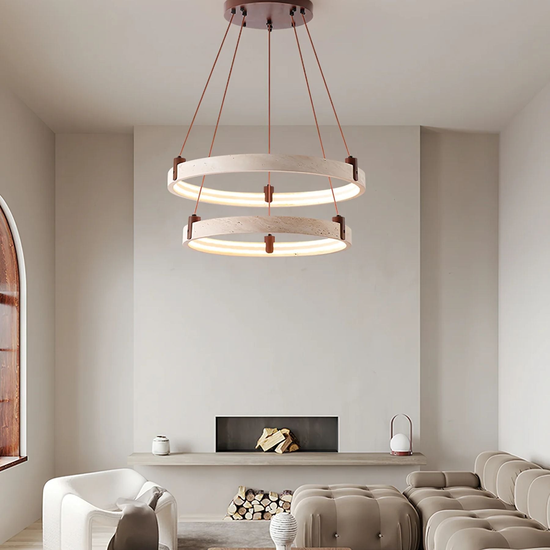 Aluson Natursteen Hanglamp