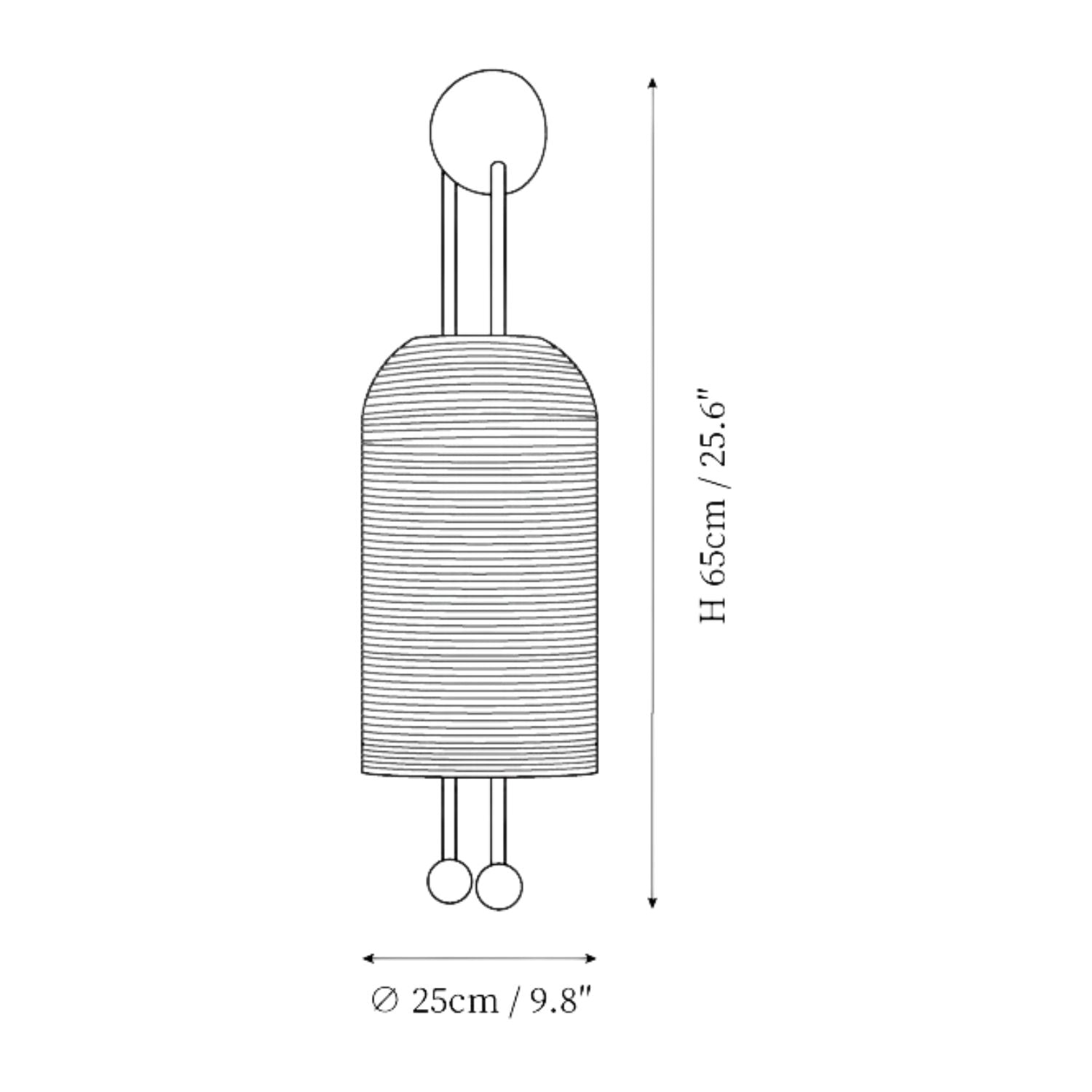 Moressi Wandlamp