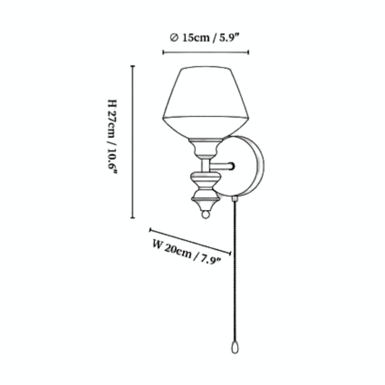 Locelle Wandlamp