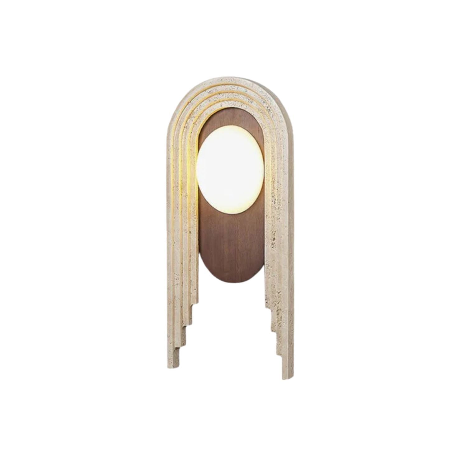 Belva Travertijnen Wandlamp