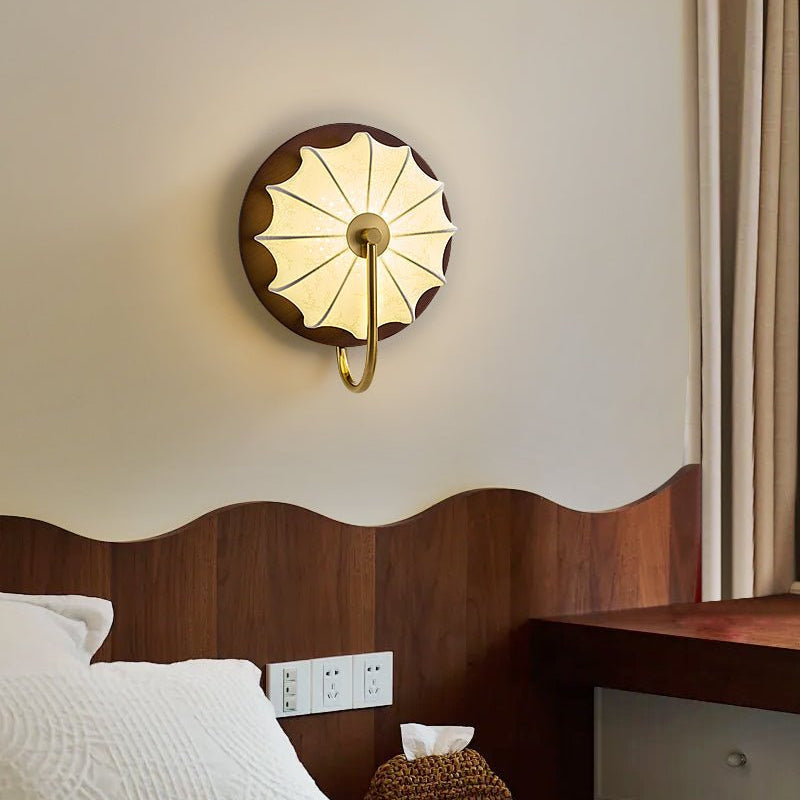 Esciro Gelaagde Natuursteen Wandlamp