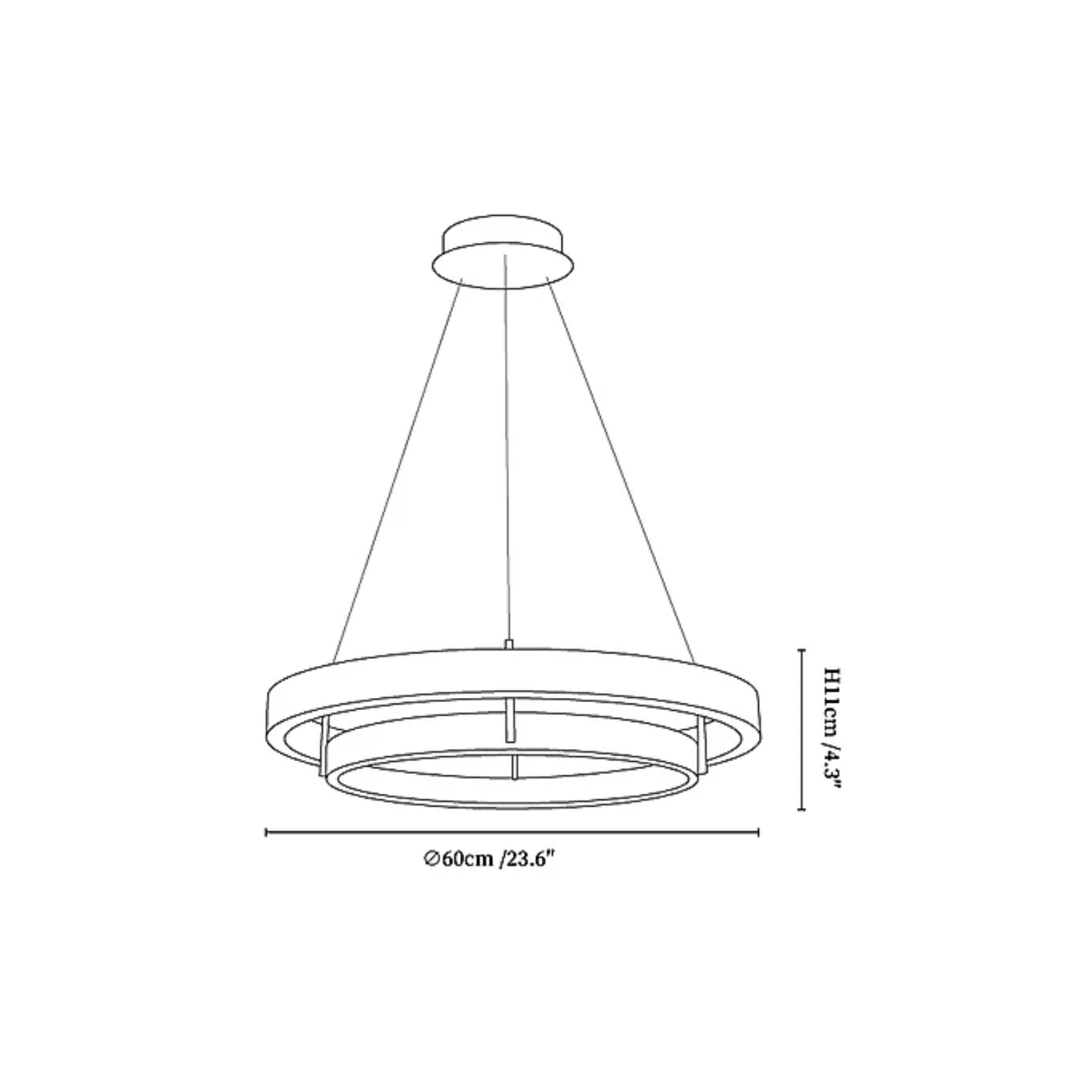 Loahes Ringvorm Hanglamp