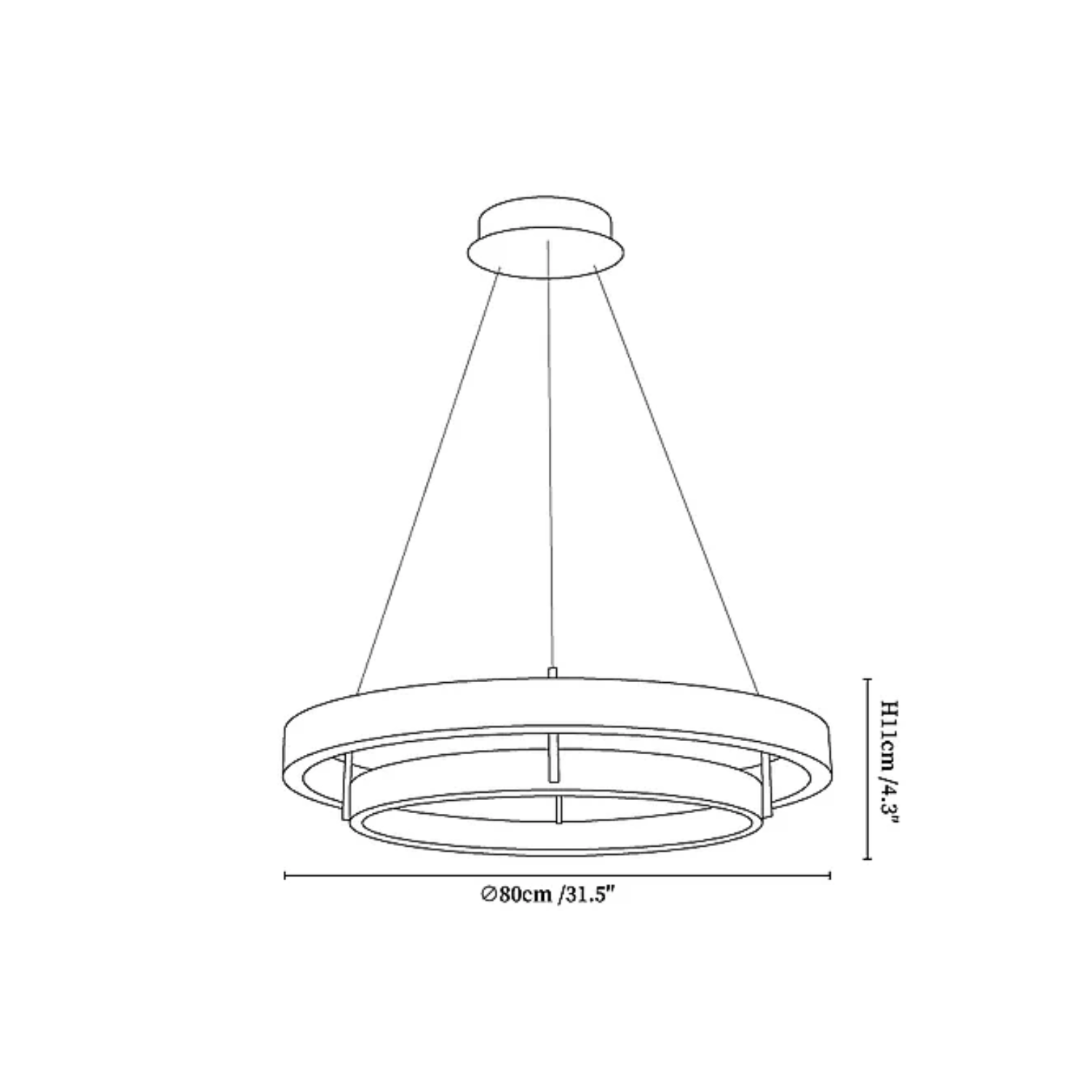 Loahes Ringvorm Hanglamp