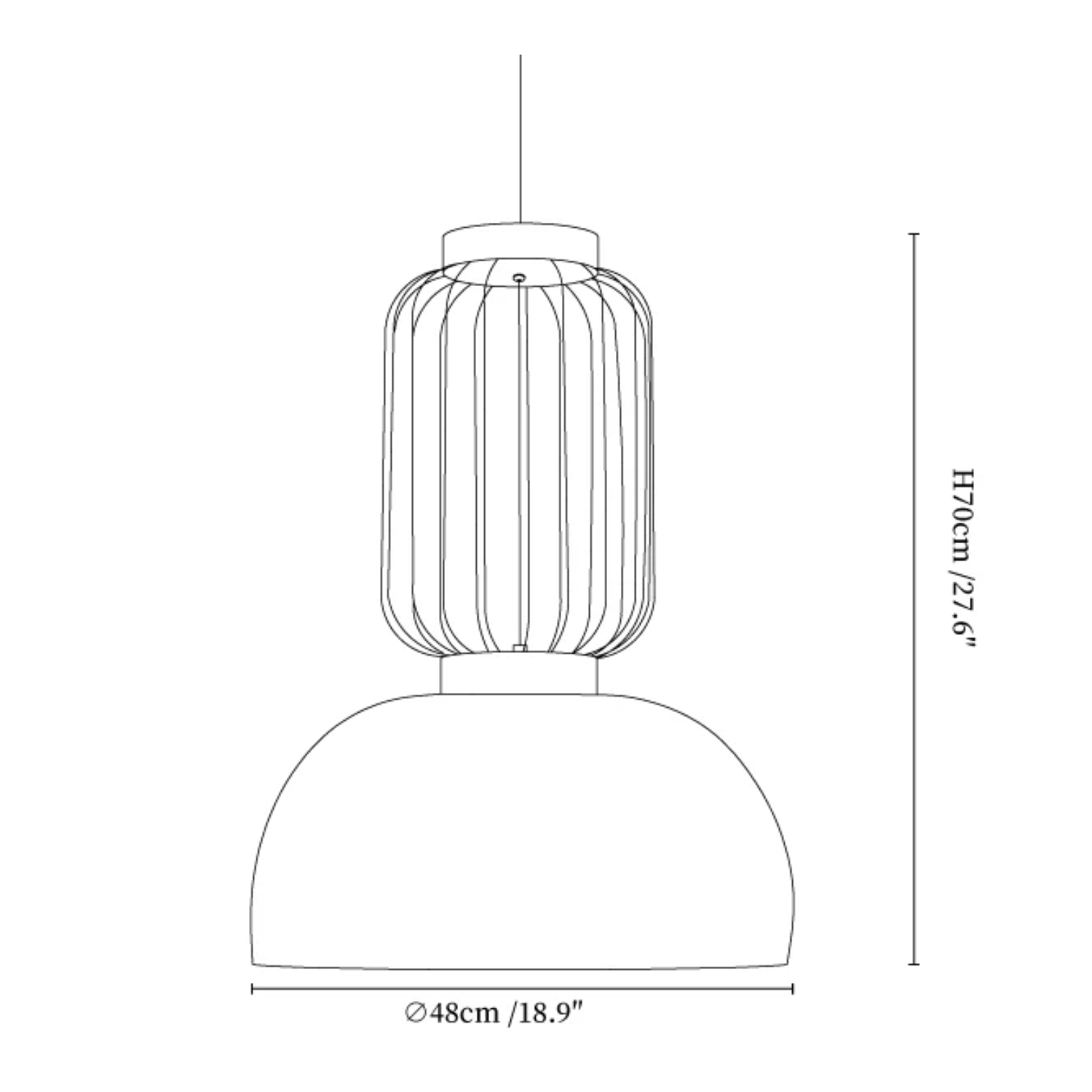 Koros Hanglamp