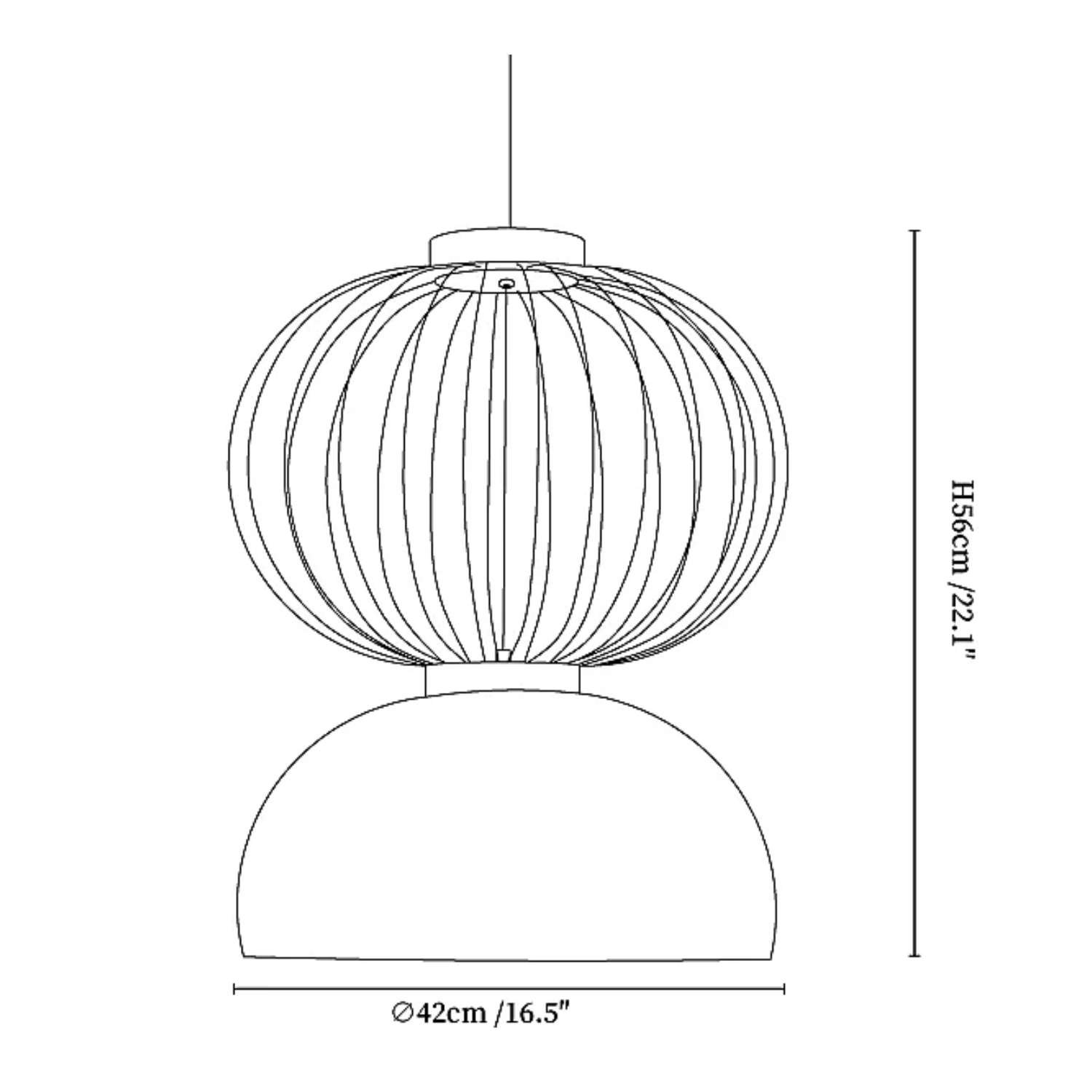 Koros Hanglamp