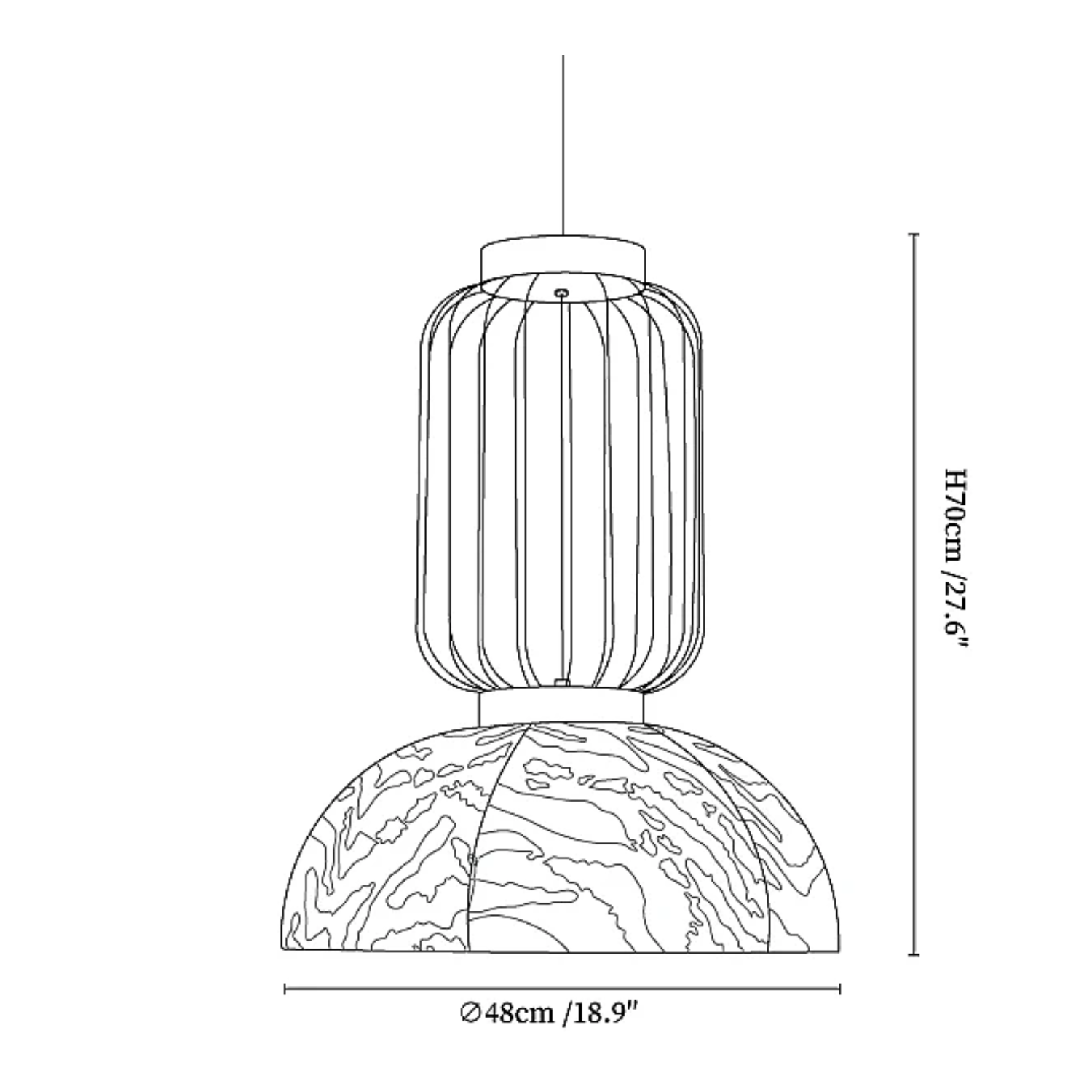 Koros Hanglamp