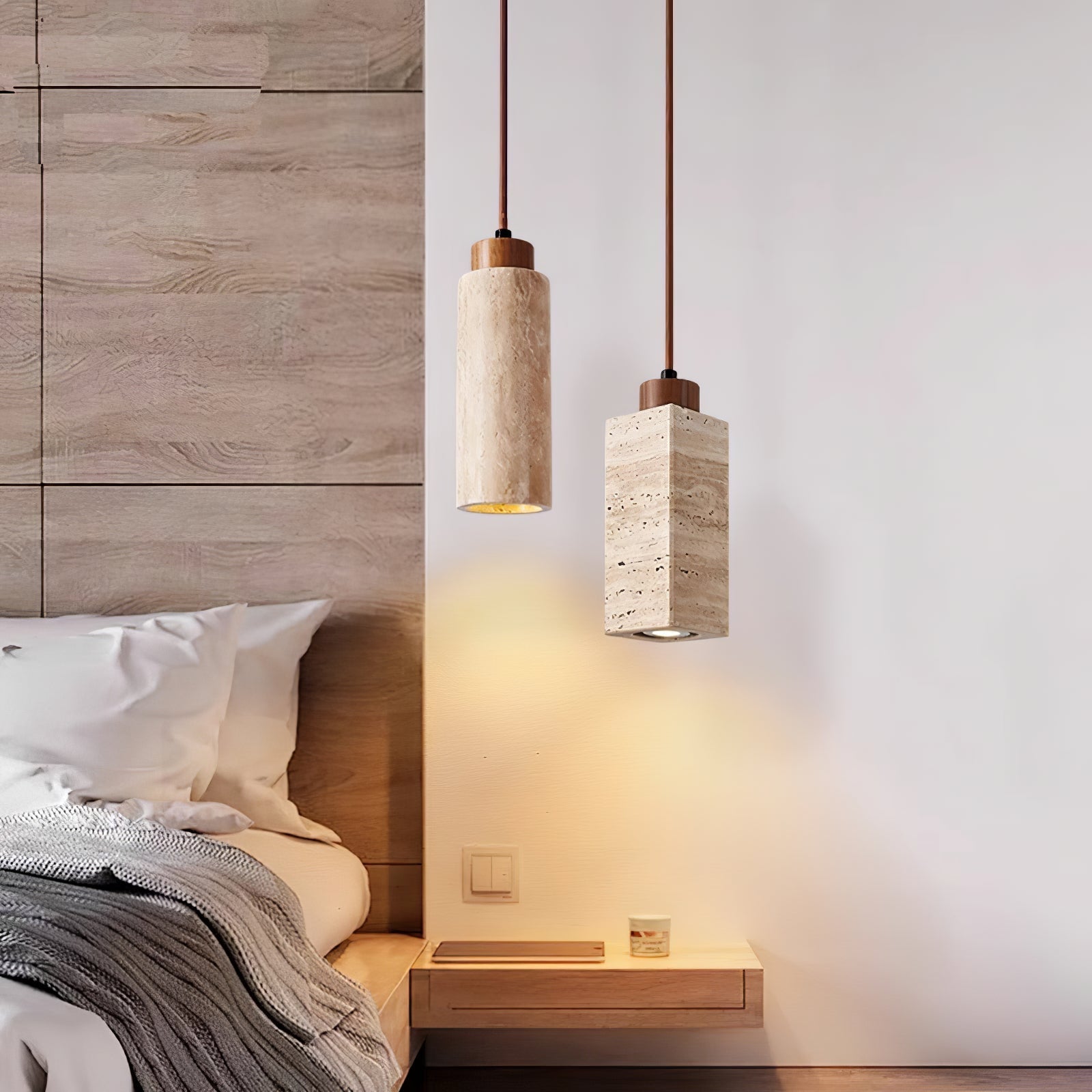 Velonisa Travertijn Hanglamp