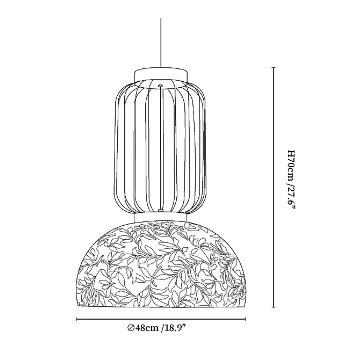 Koros Hanglamp