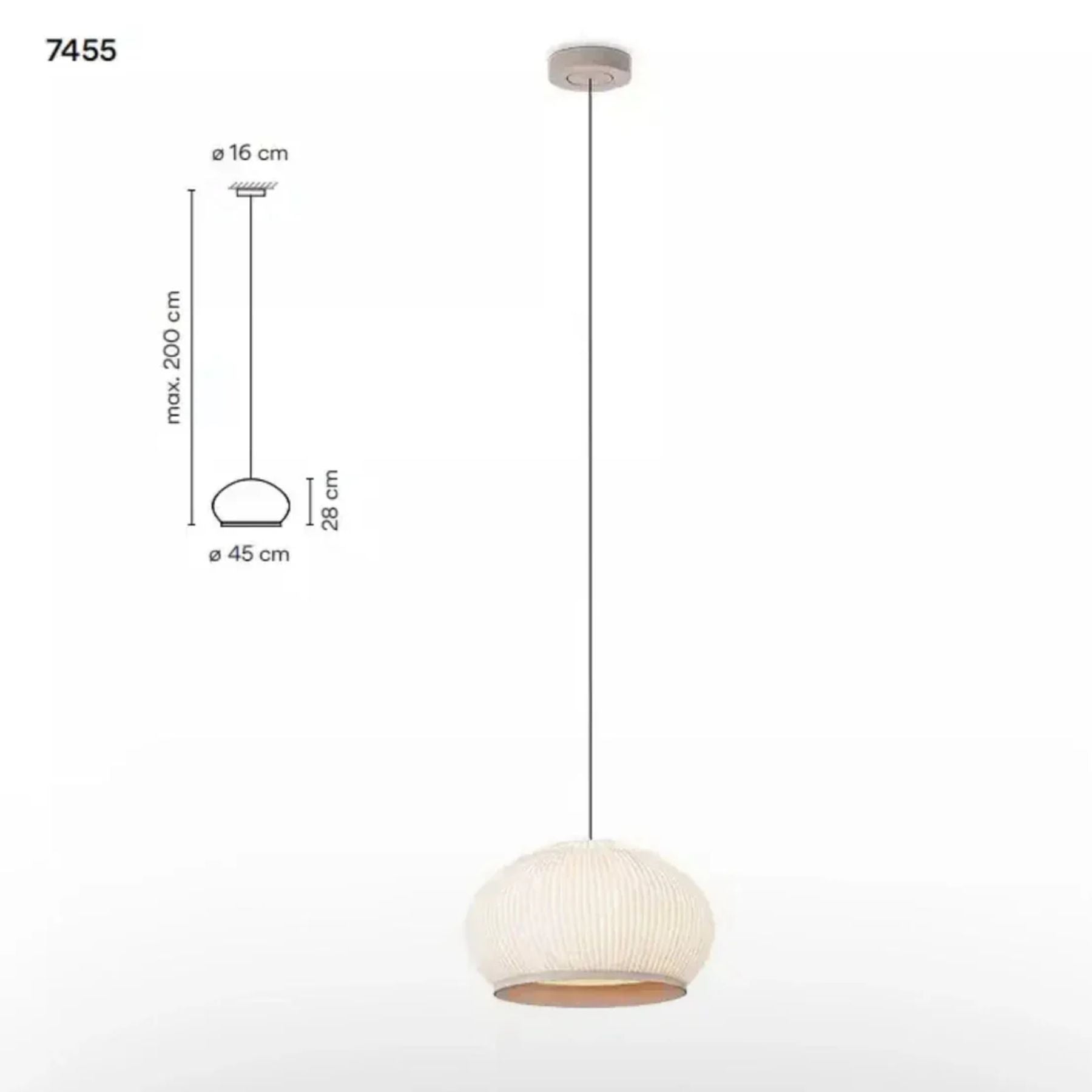 Mirelo Japandi Hanglamp