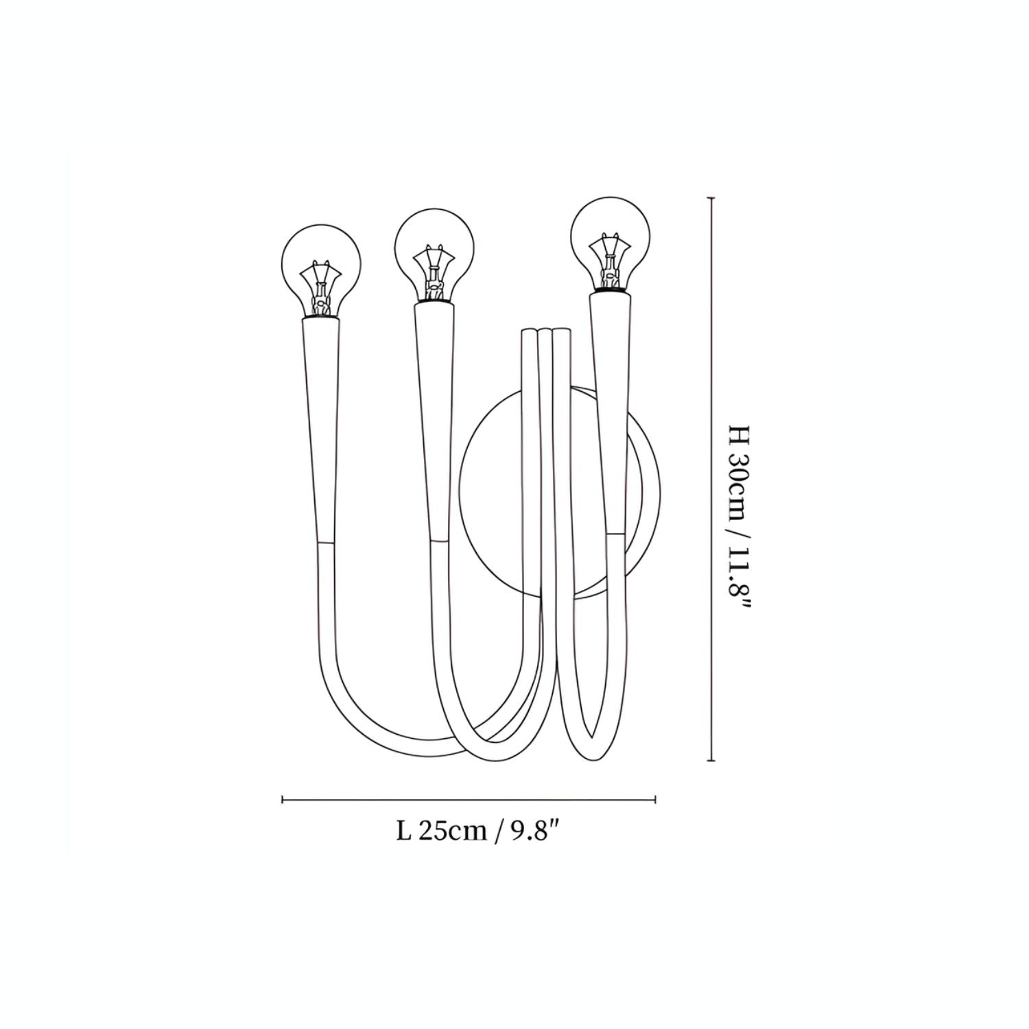 Kosemy Wandlamp
