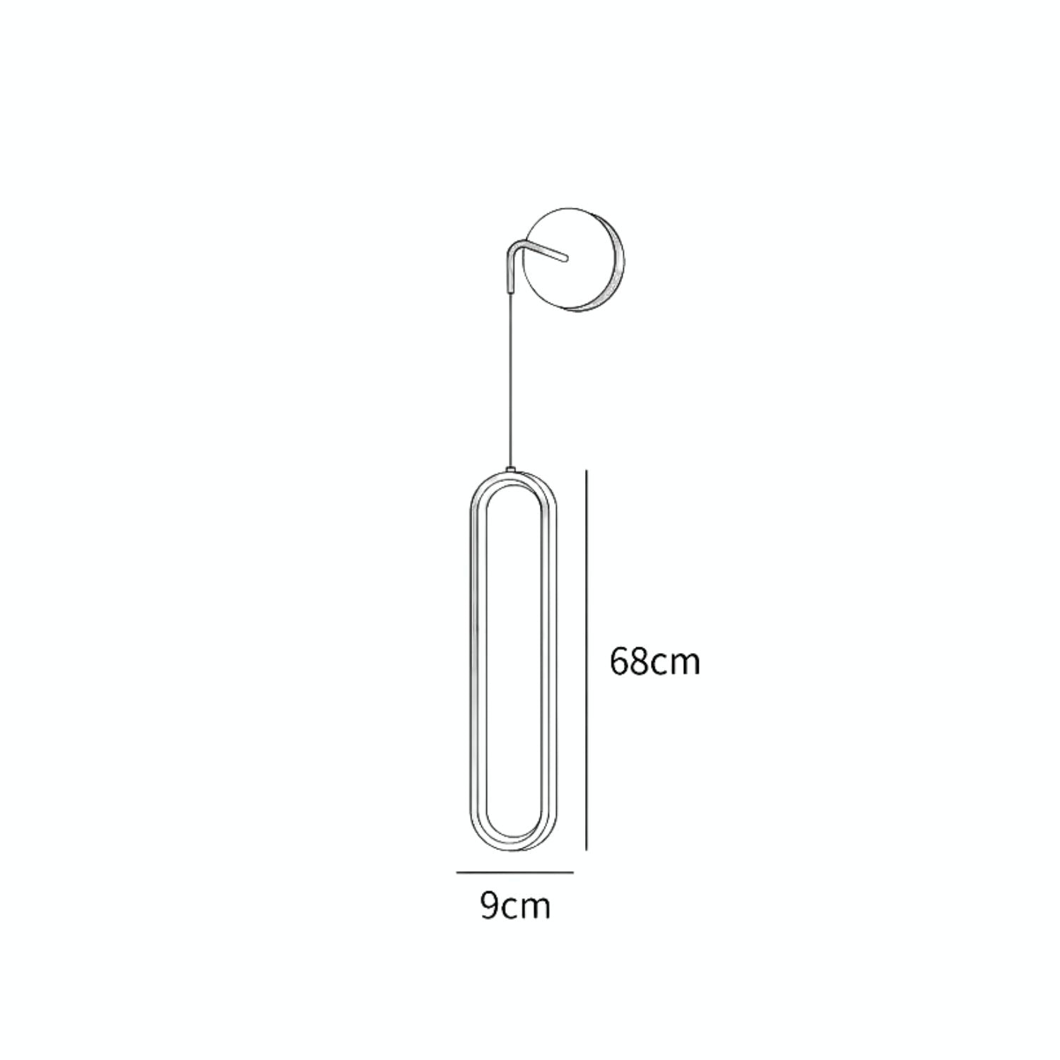 Meltone Hangende Wandlamp
