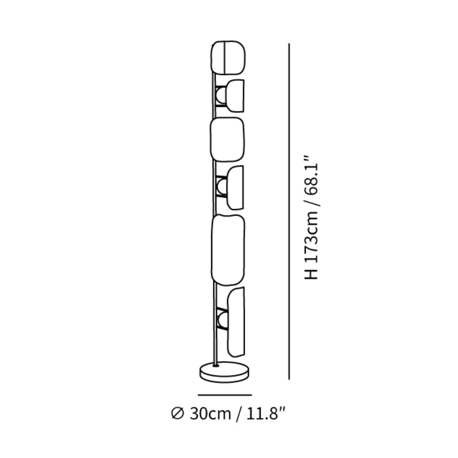 Loggane Vloerlamp