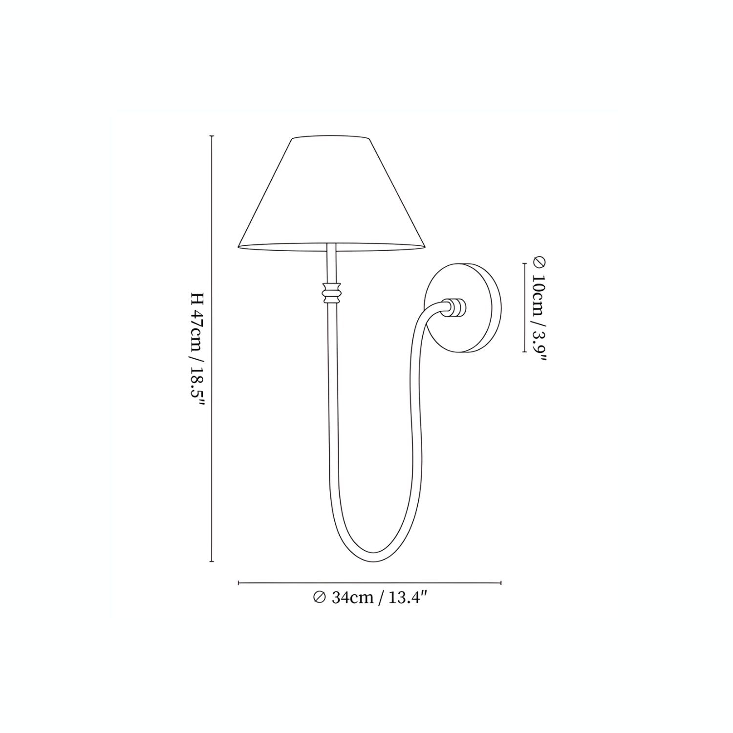 Dellon Wandlamp