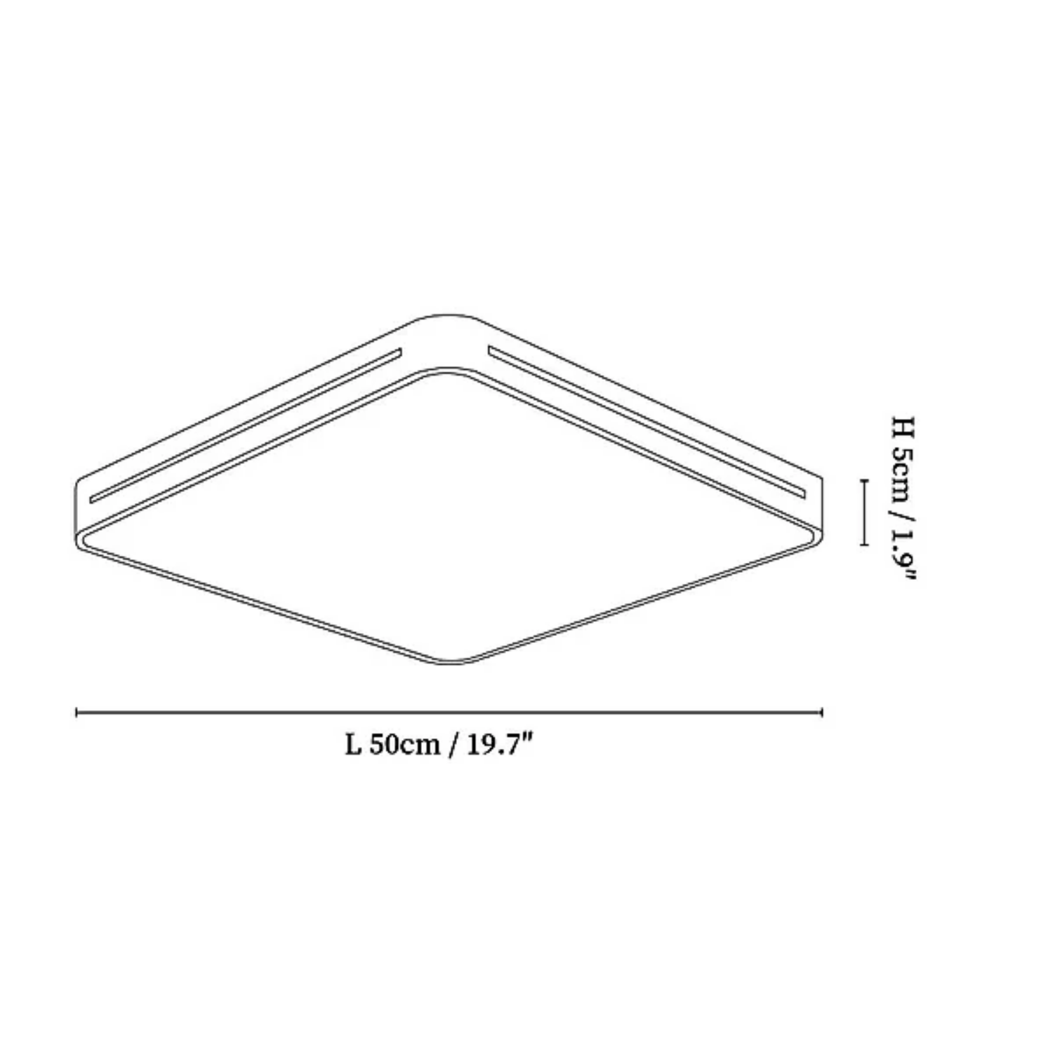Coalema Plafondlamp