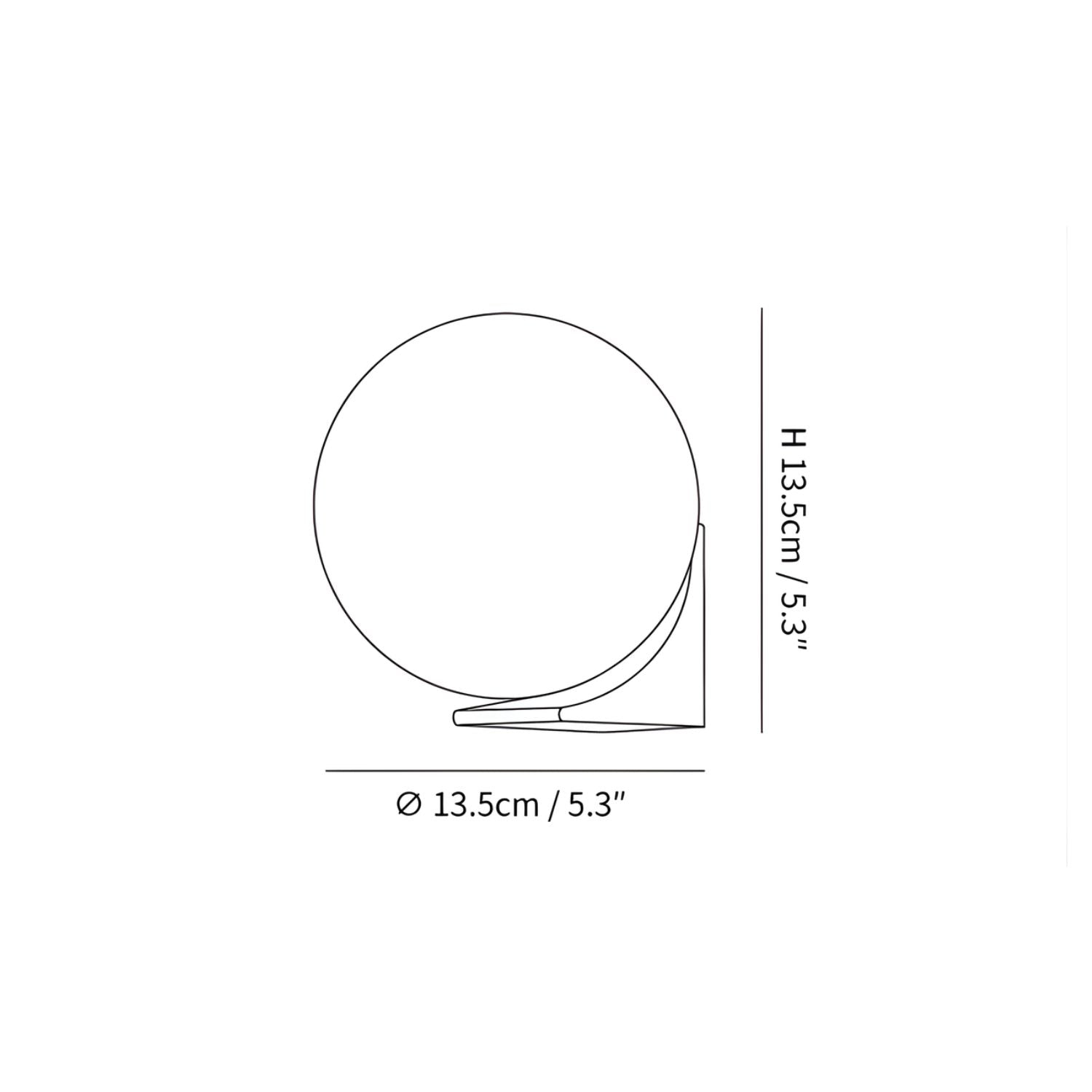 Lyso Orb Wandlamp