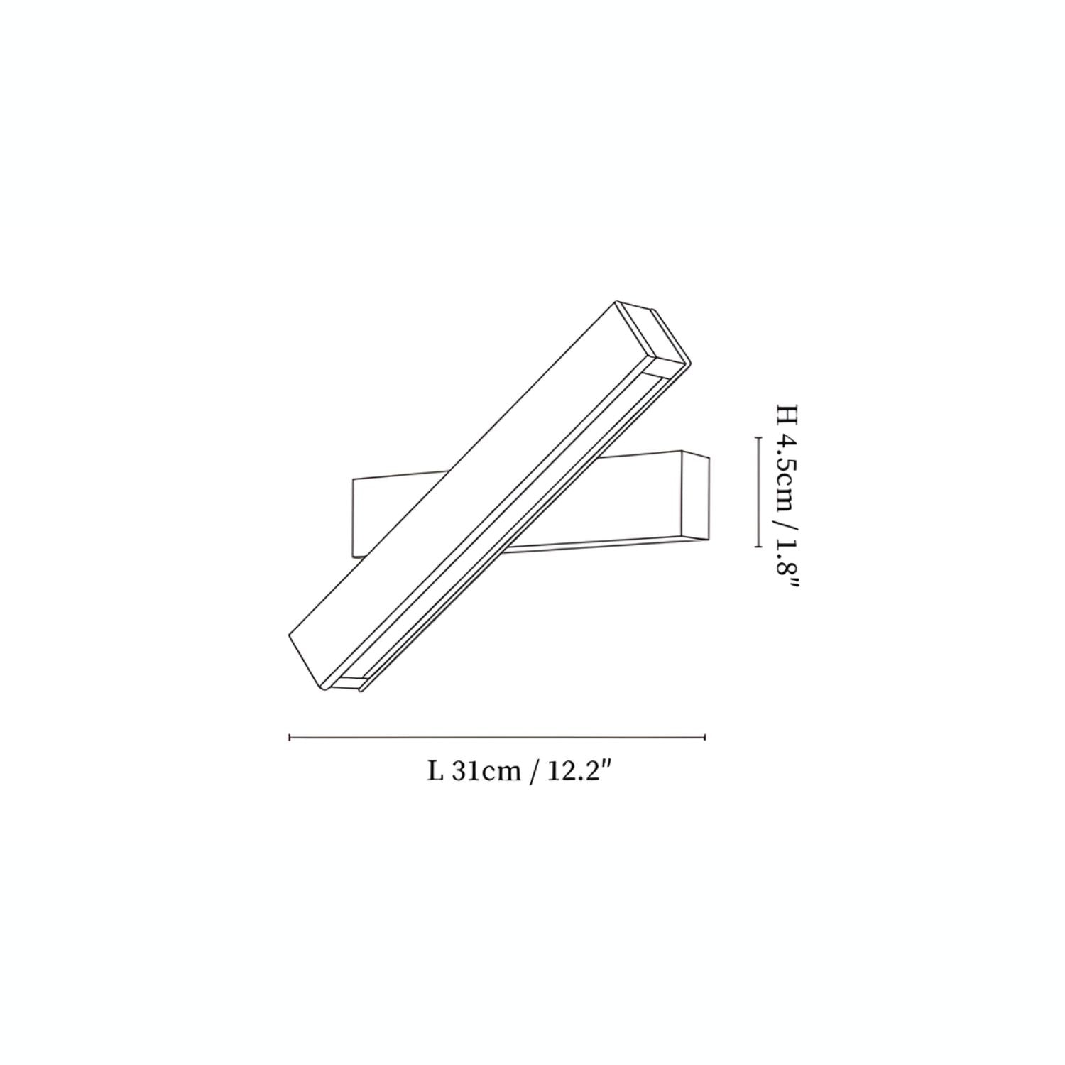 Loca Draaibare Wandlamp