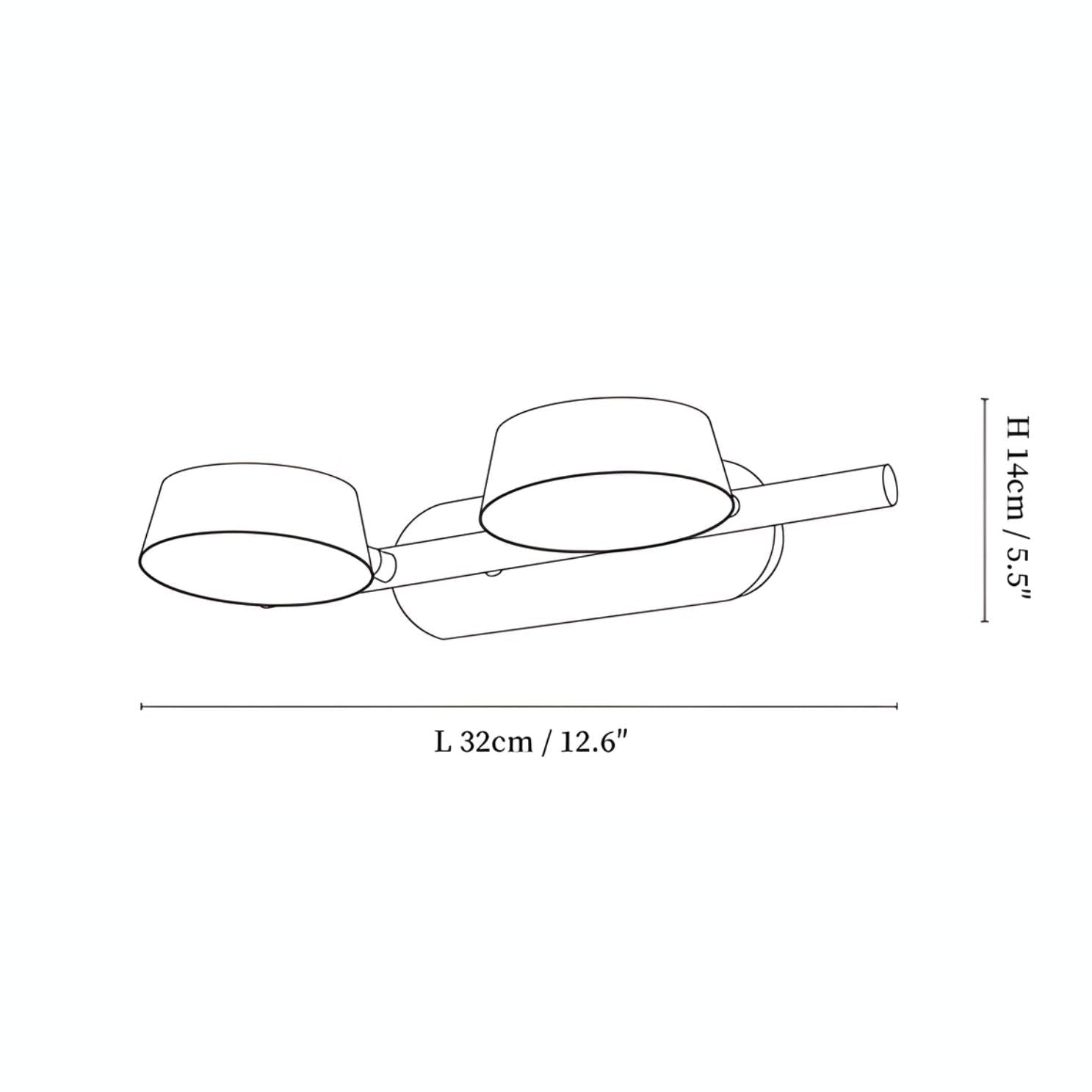Oliven Wandlamp